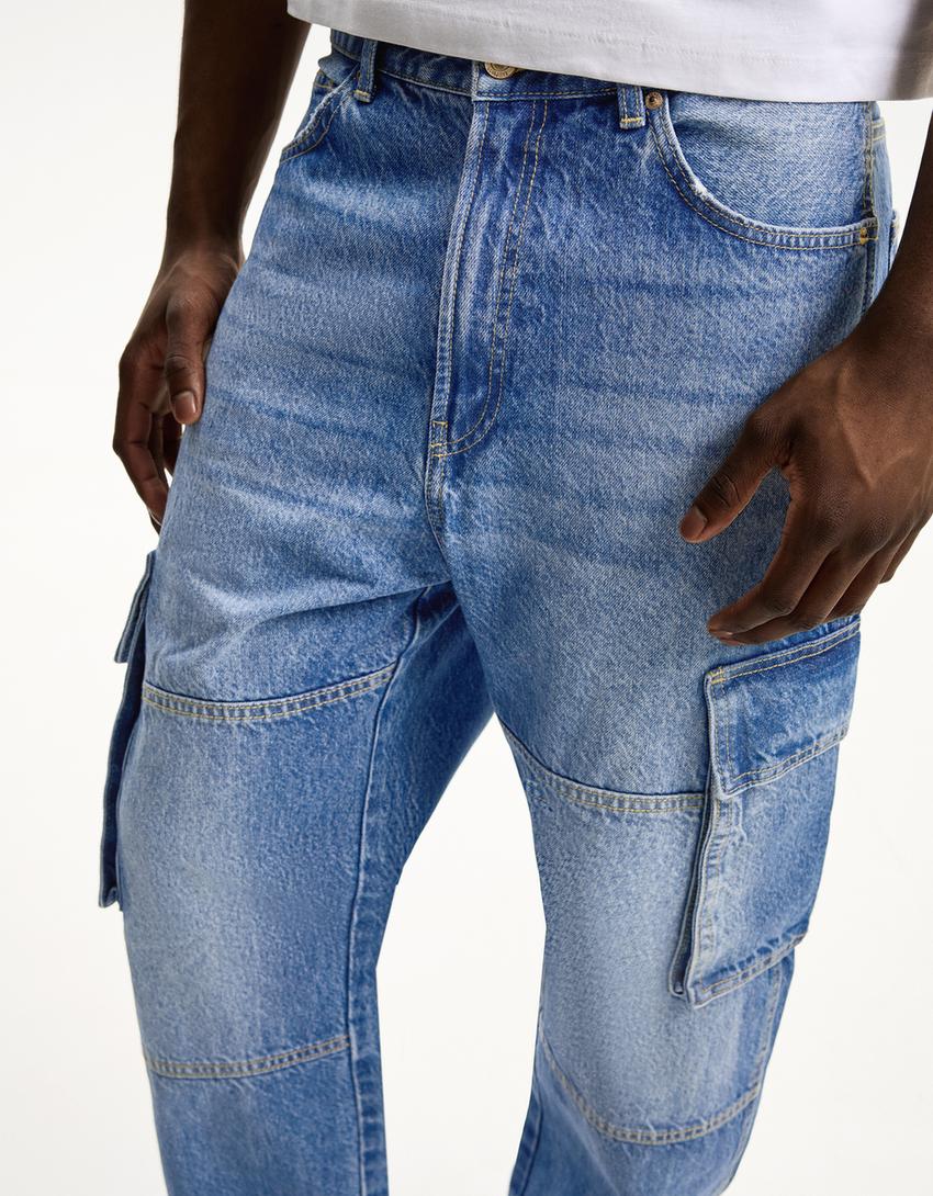  Baggy cargo jeans 