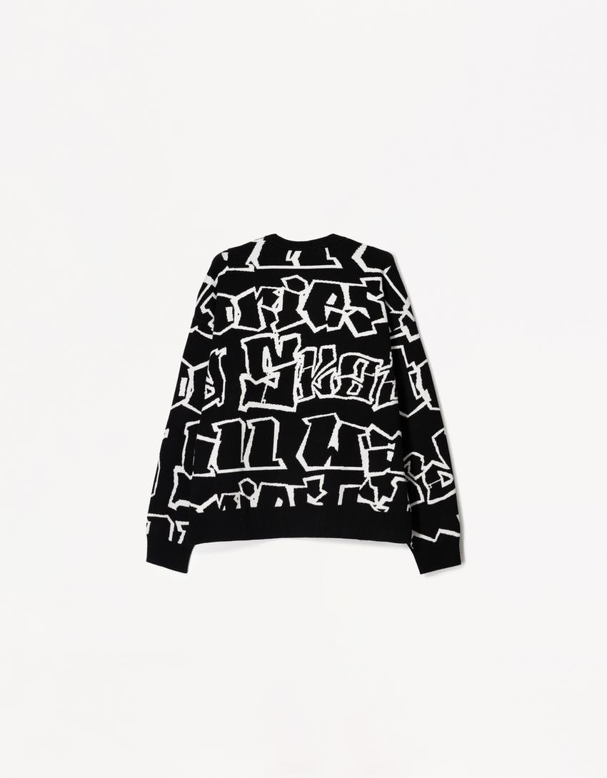  Printed sweater 