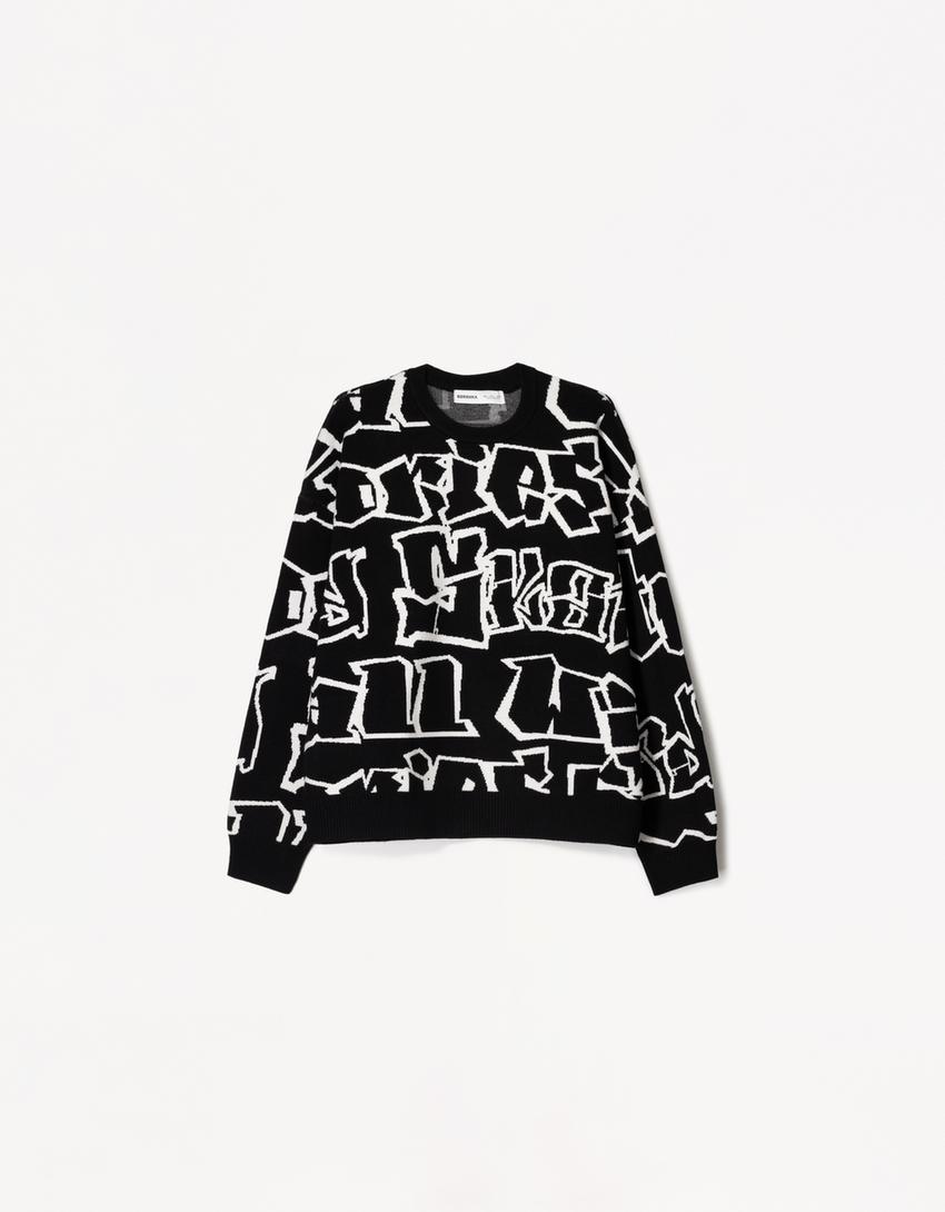  Printed sweater 