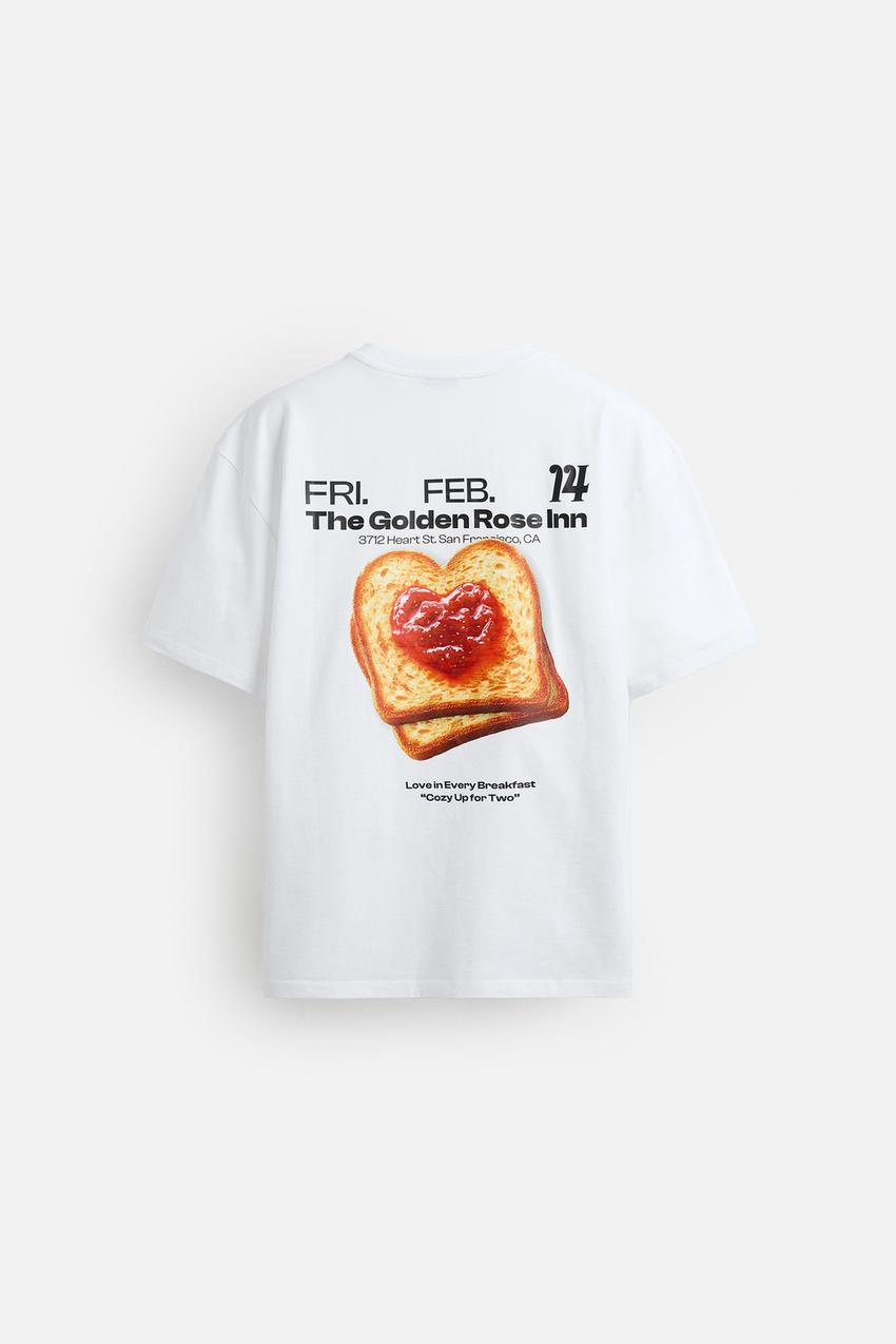 LIMITED EDITION TOAST PRINT T-SHIRT
