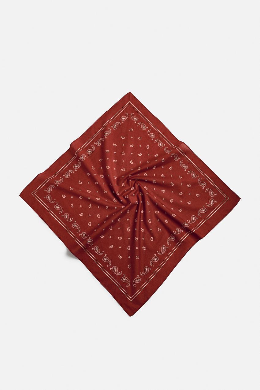 PAISLEY PRINT BANDANA