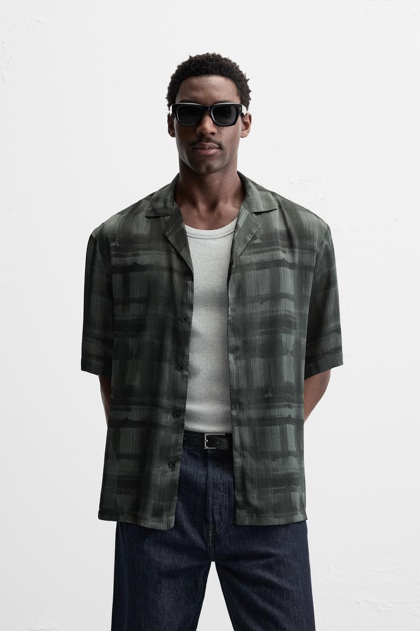 ABSTRACT PRINT SHIRT