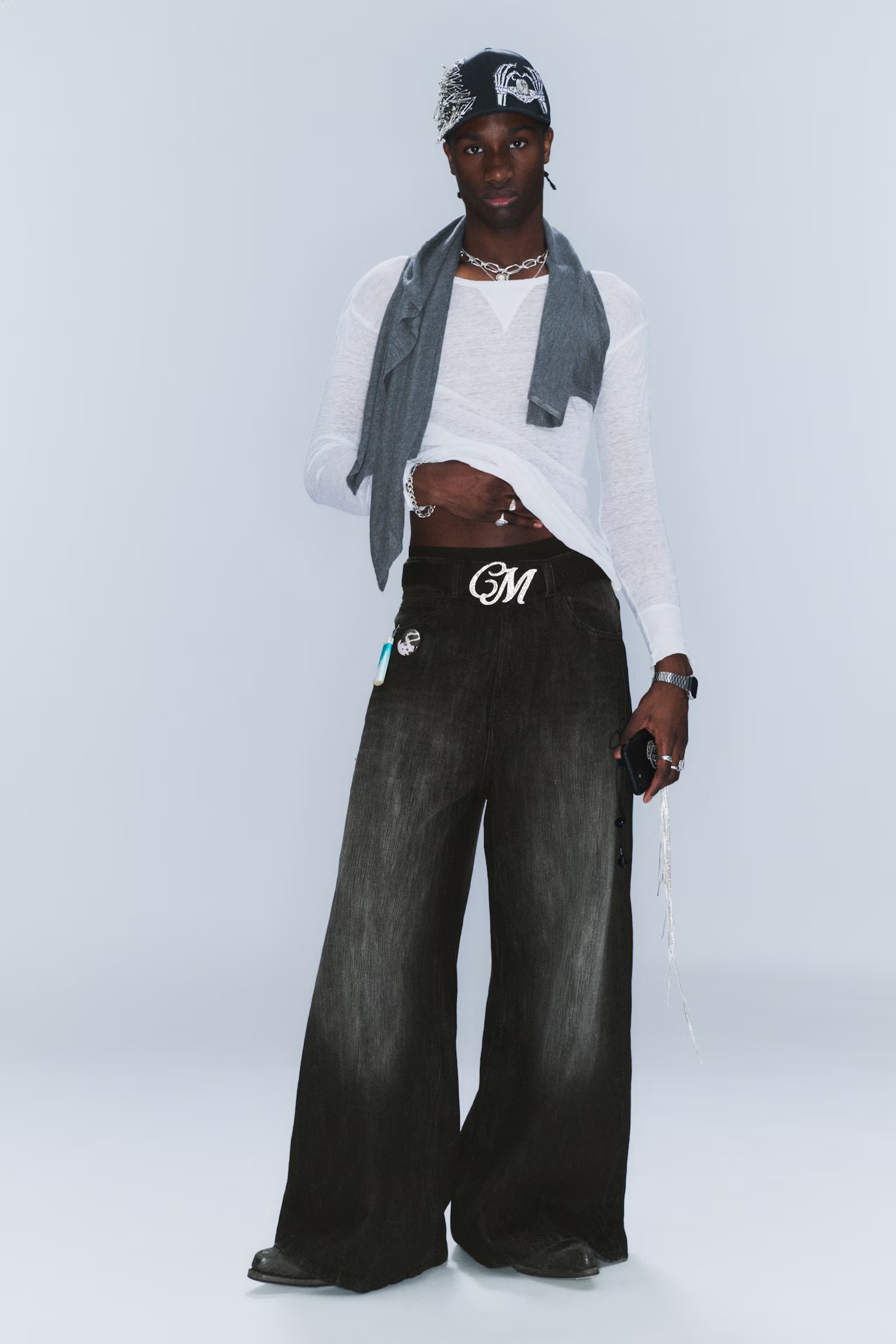 Rad Super Regular Waist Loose Wide Jeans
