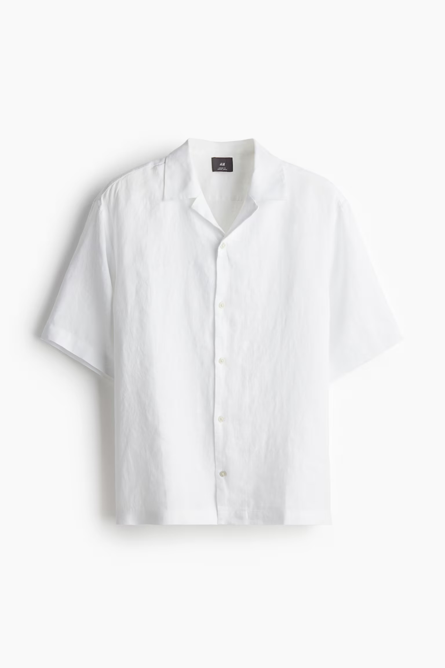 Relaxed Fit Linen Resort Shirt