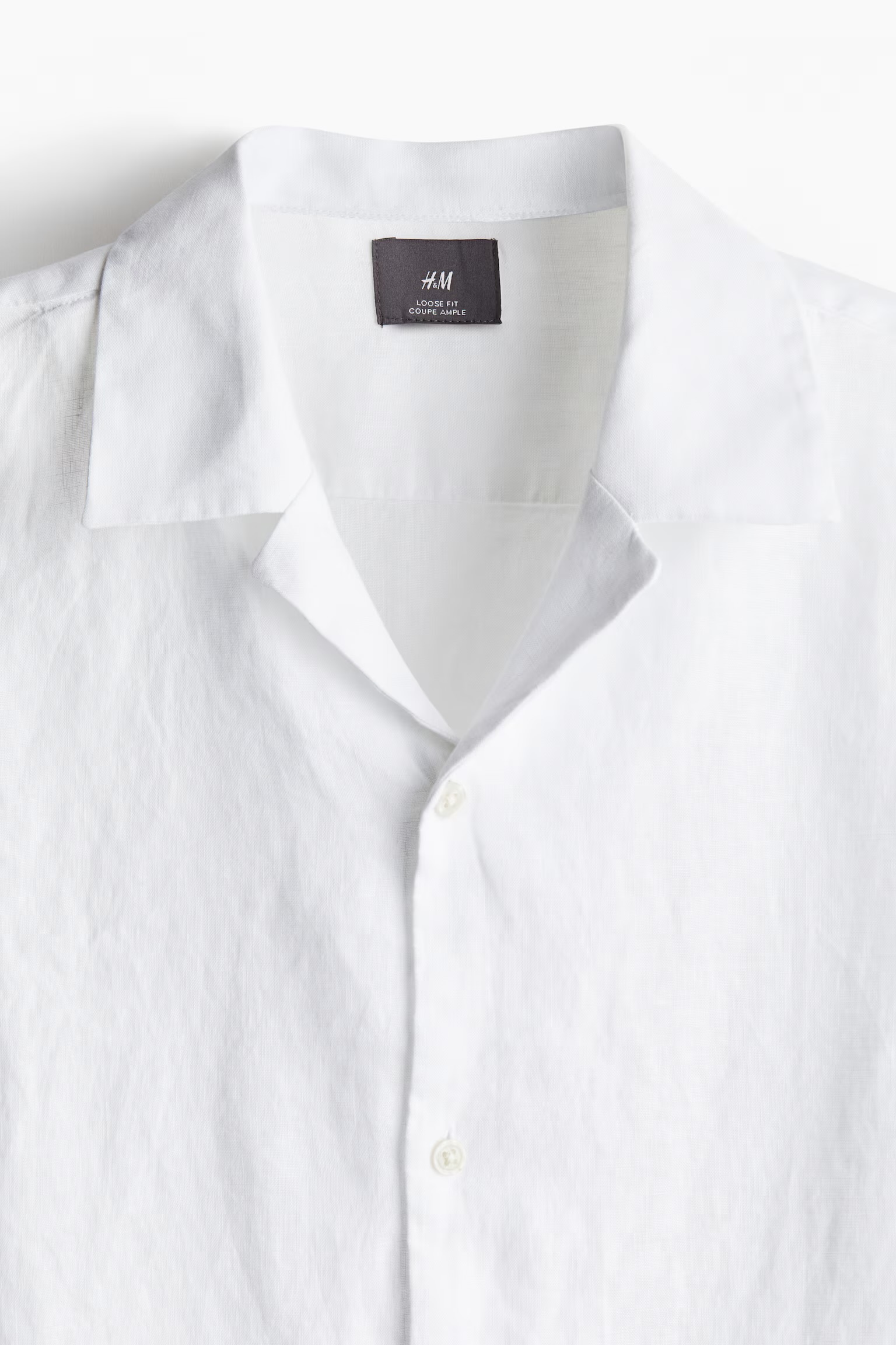 Relaxed Fit Linen Resort Shirt