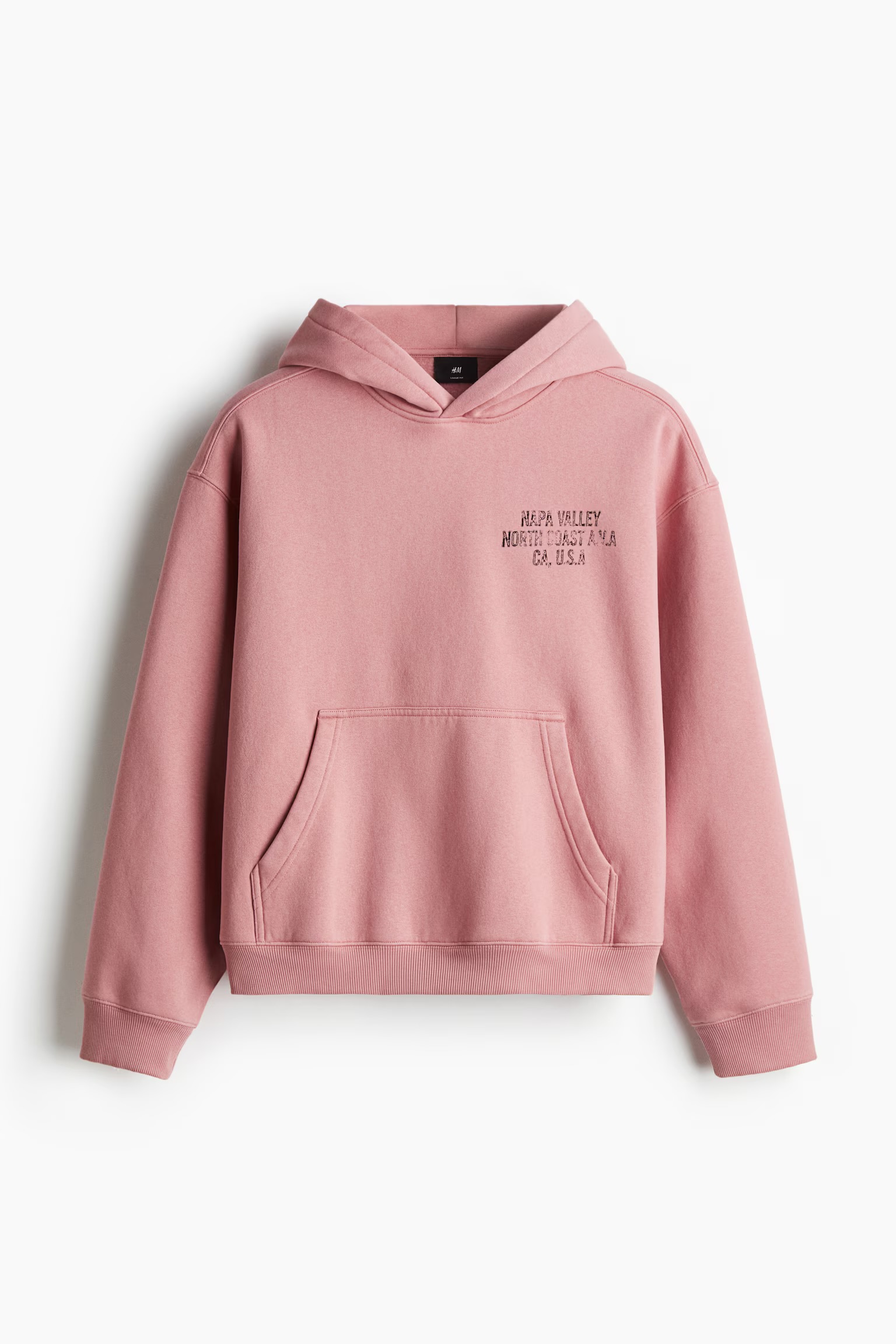 Loose Fit Printed Hoodie