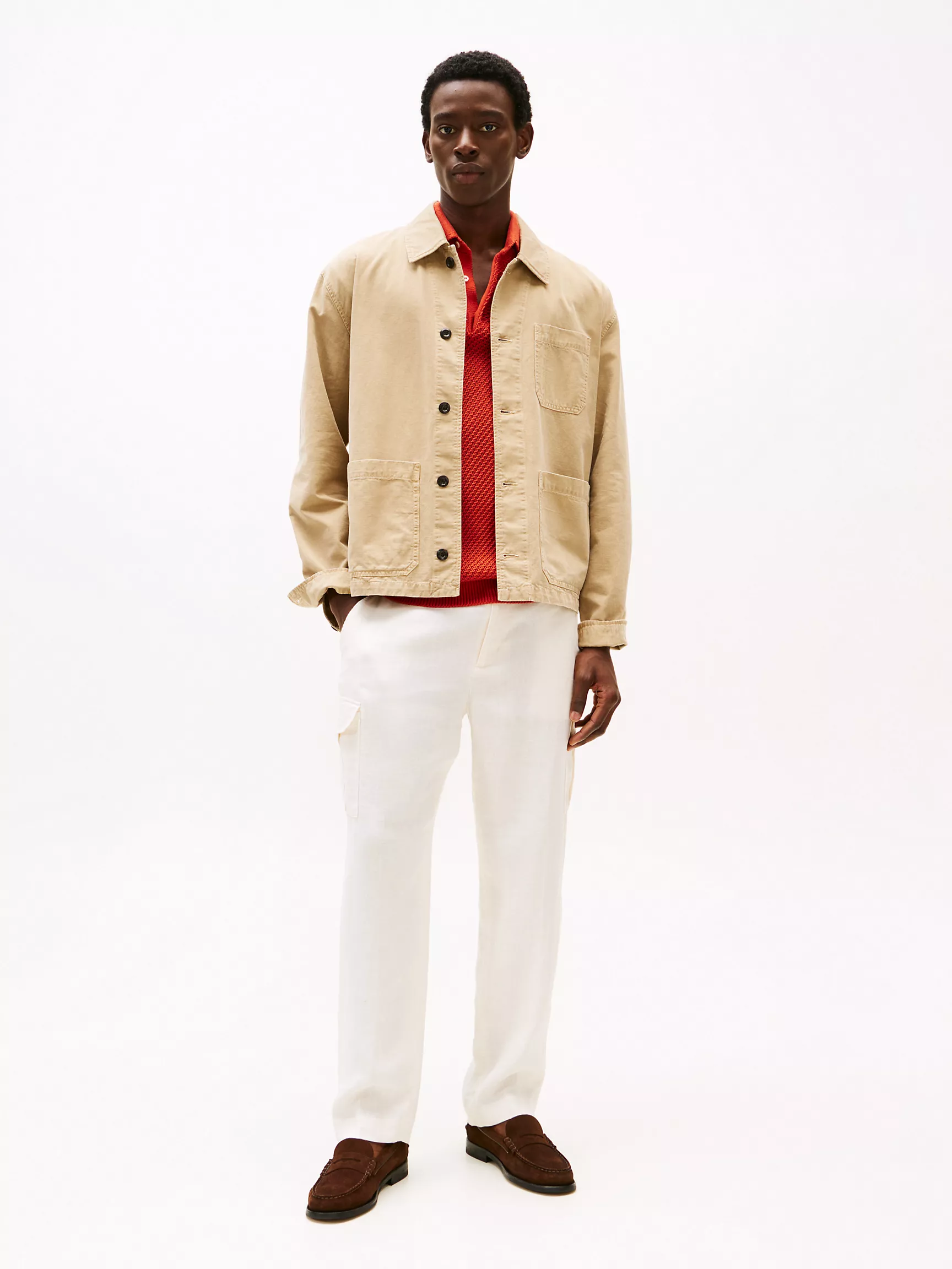 Garment-Dyed Utility Jacket