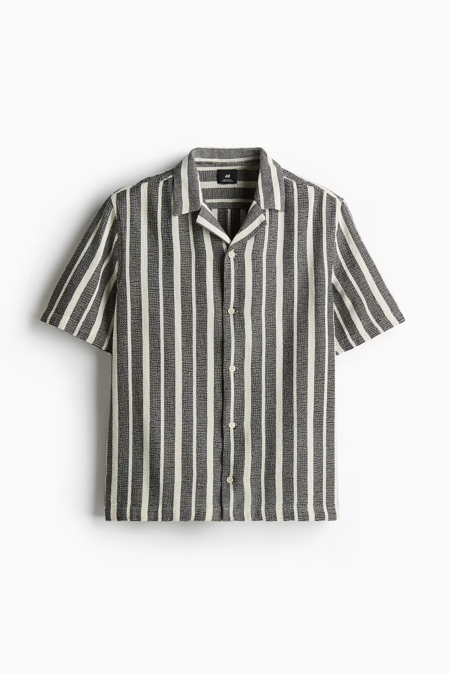 Regular Fit Textured resort shirt