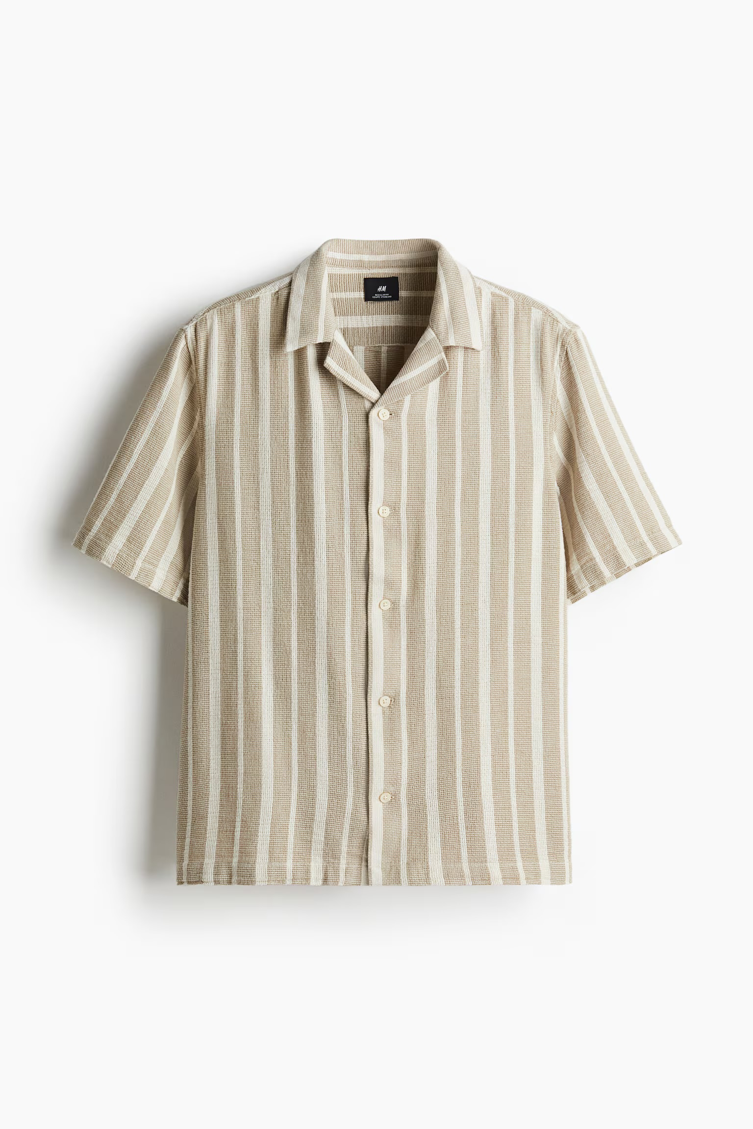 Regular Fit Textured resort shirt