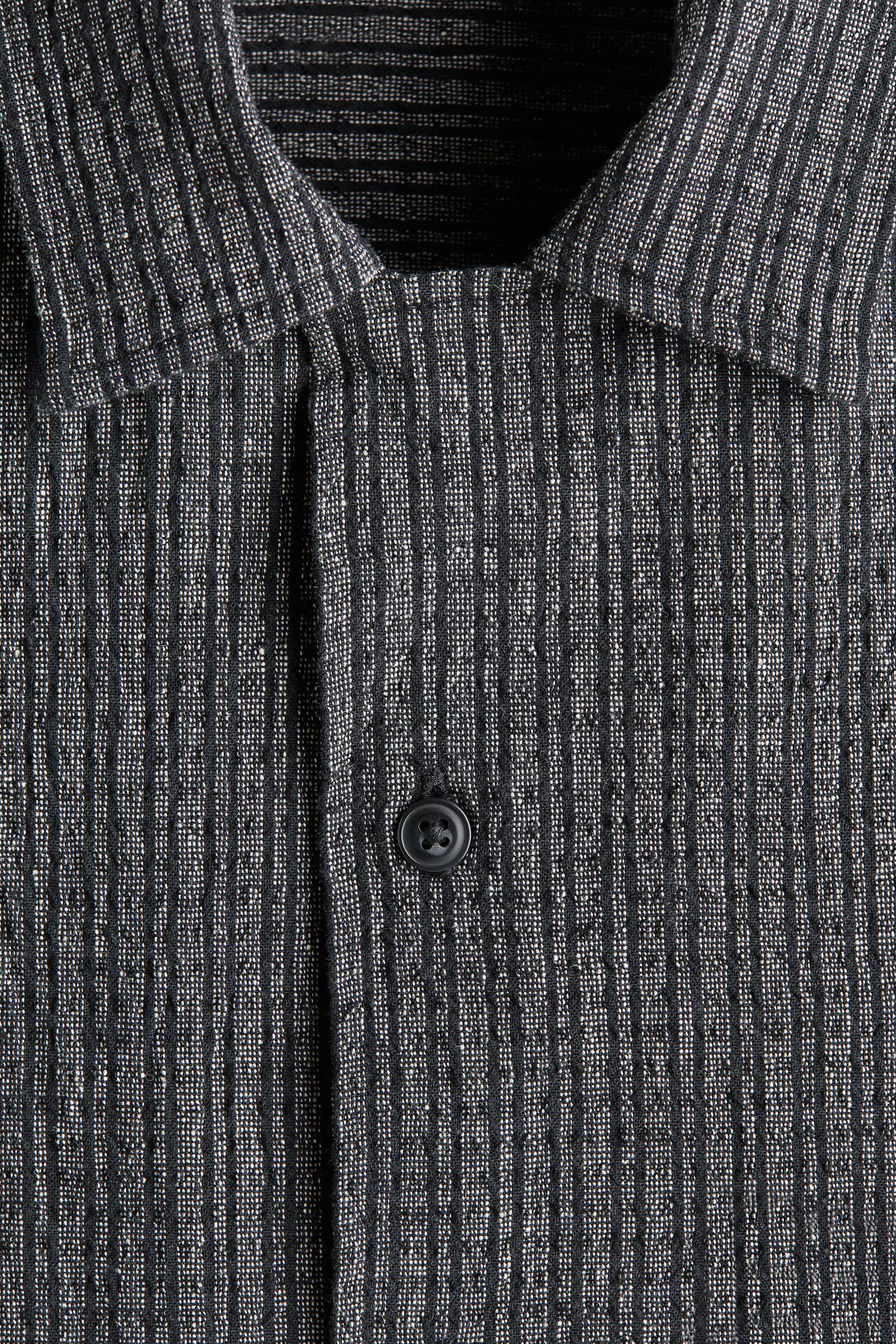 Regular Fit Linen-blend resort shirt