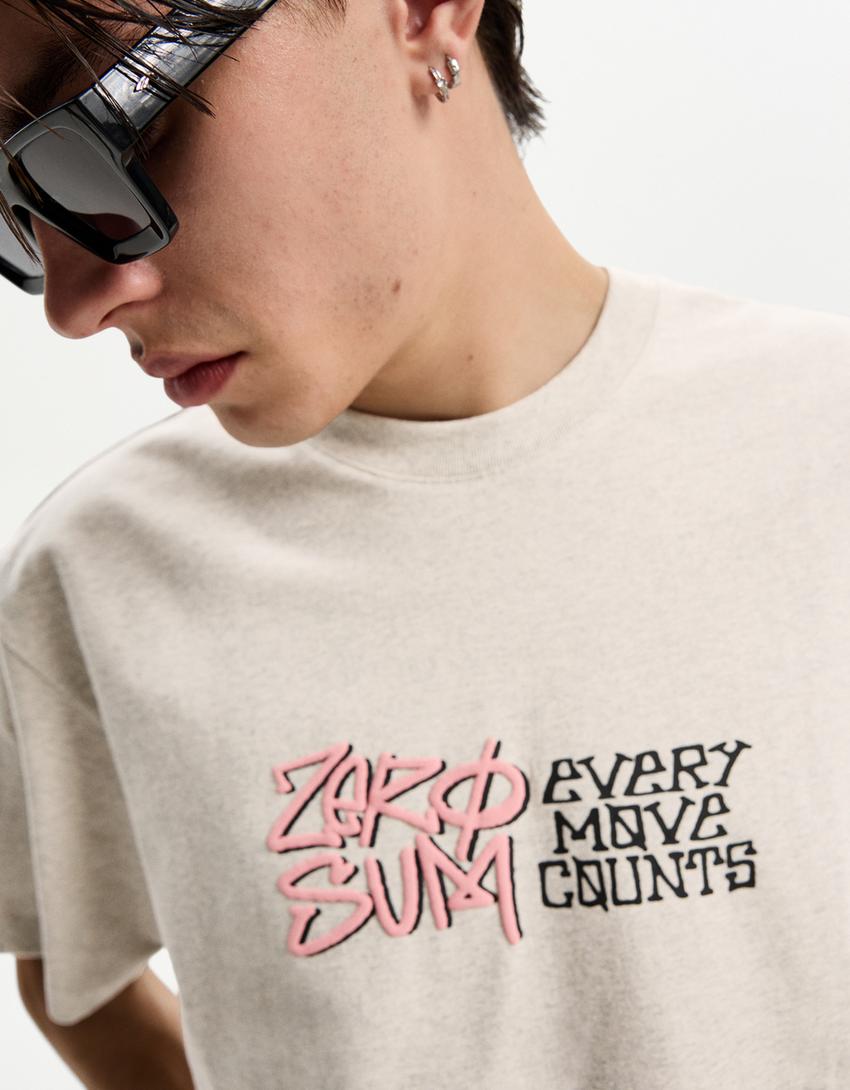  Short sleeve T-shirt with print 