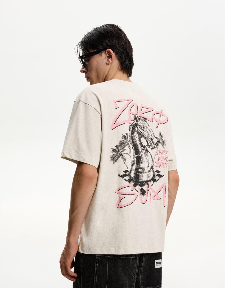  Short sleeve T-shirt with print 