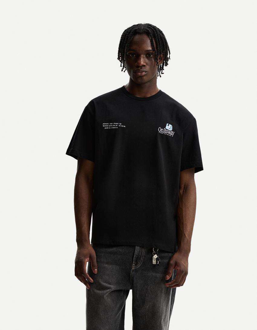  Short sleeve T-shirt with print 