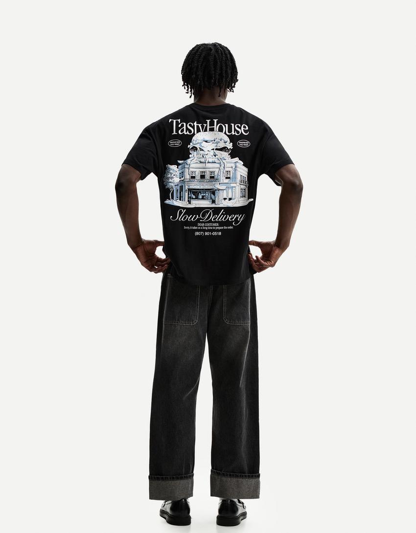  Short sleeve T-shirt with print 