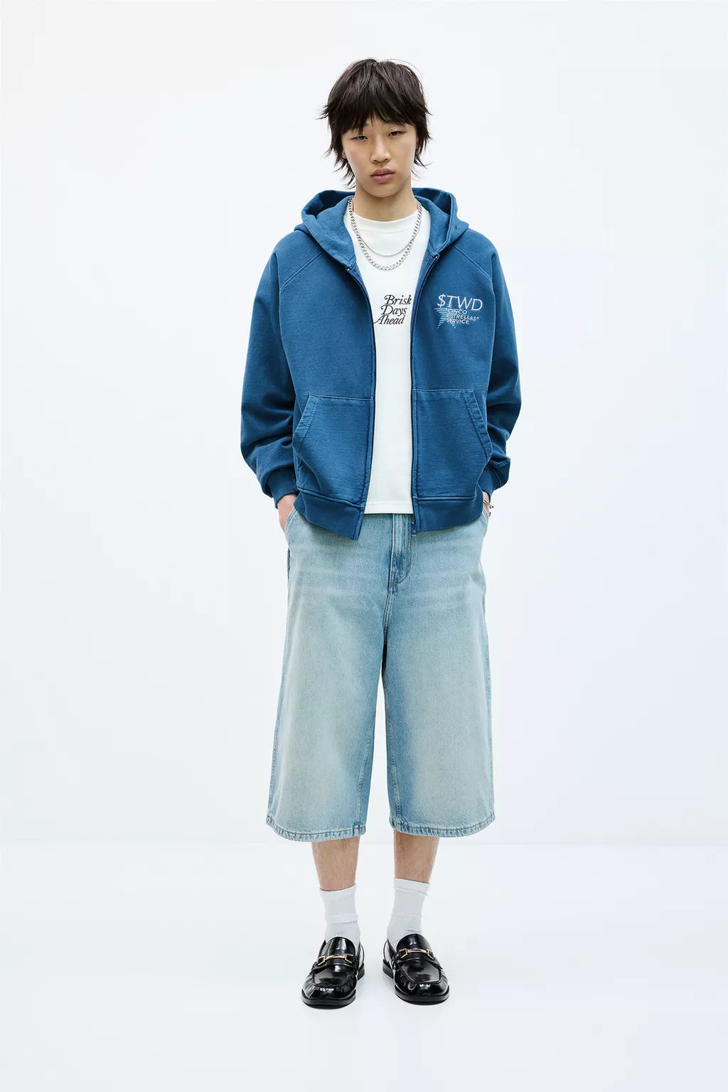  STWD zip-up sweatshirt 