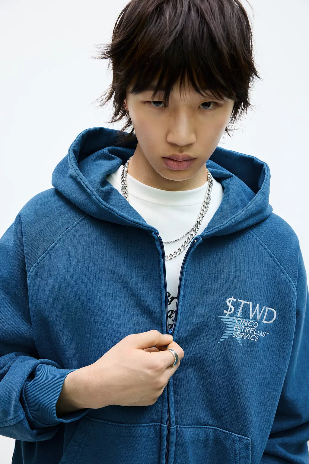  STWD zip-up sweatshirt 