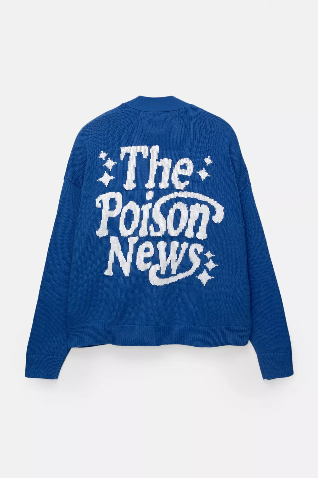  The Poison News graphic cardigan 