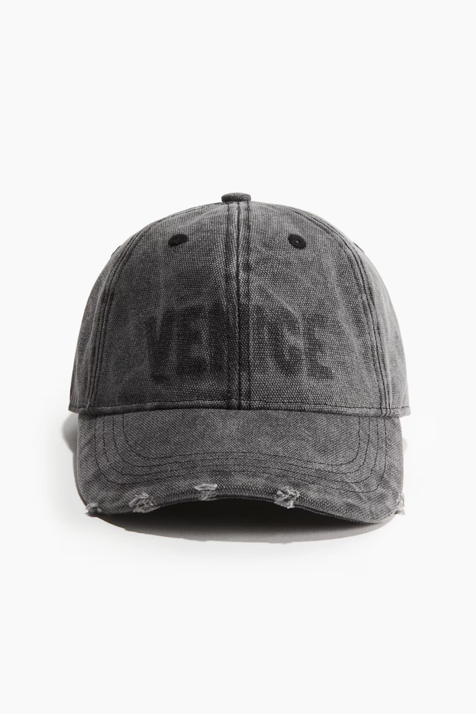 Hat with Heavy Distressed Detail