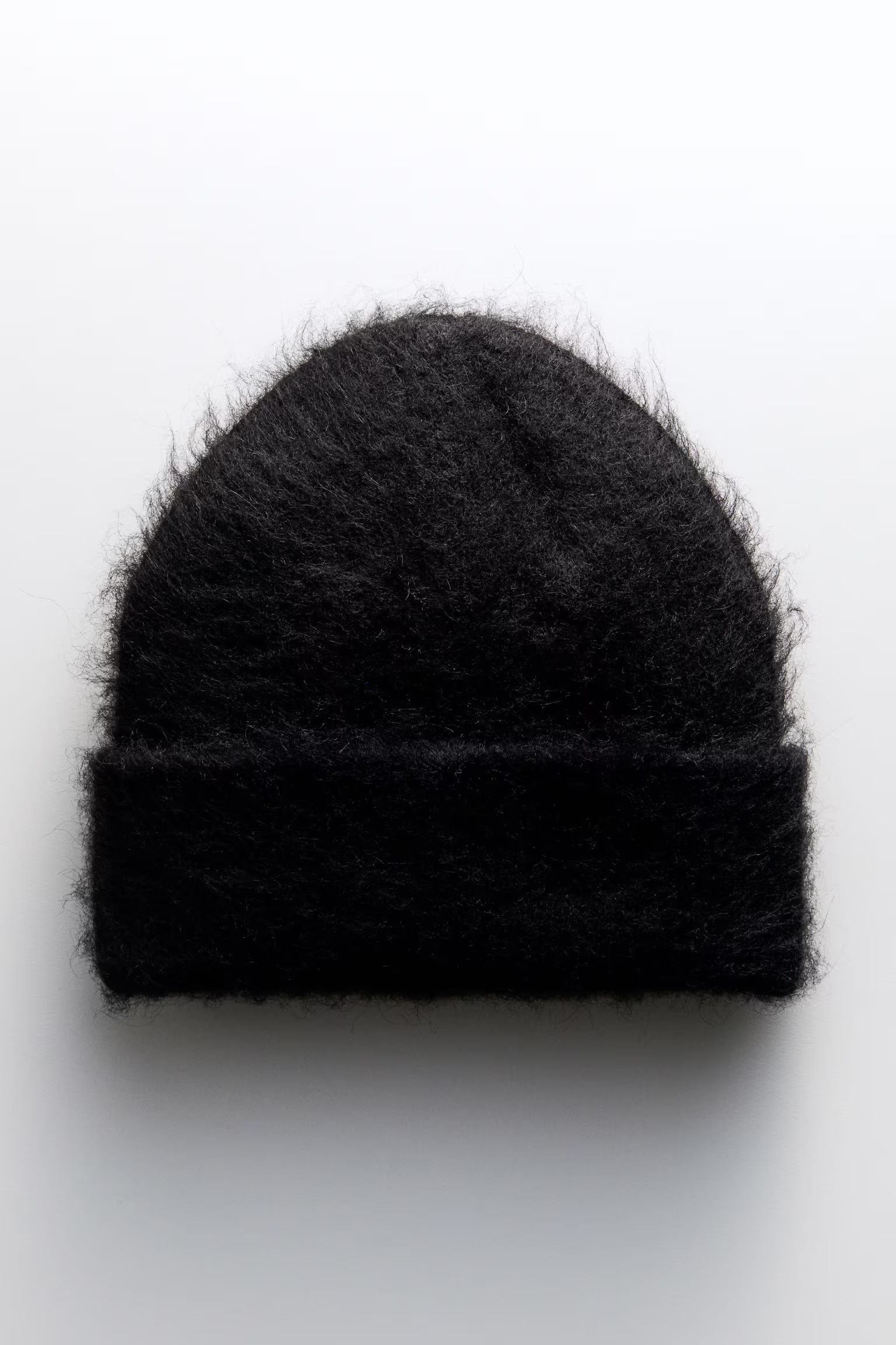 Fine Hairy and Wool Blended Beret