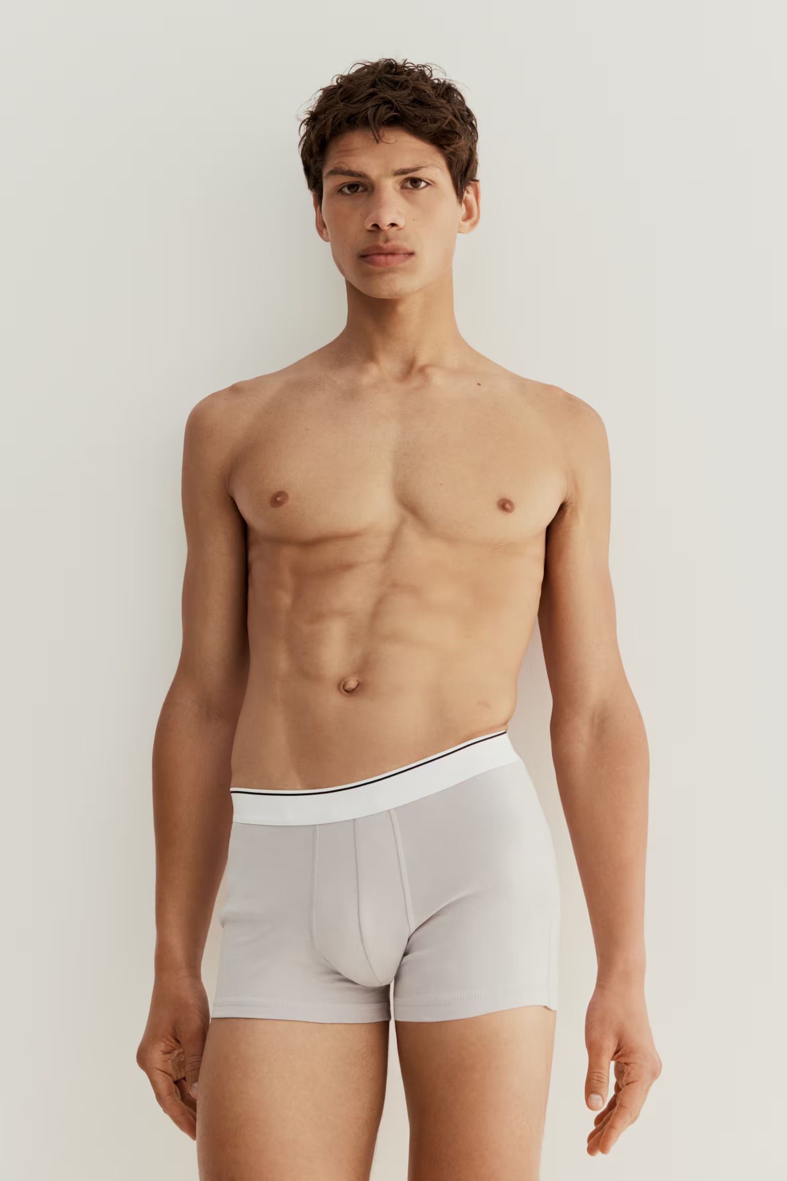 3 Pcs Short Leg Boxer Shorts Lycra