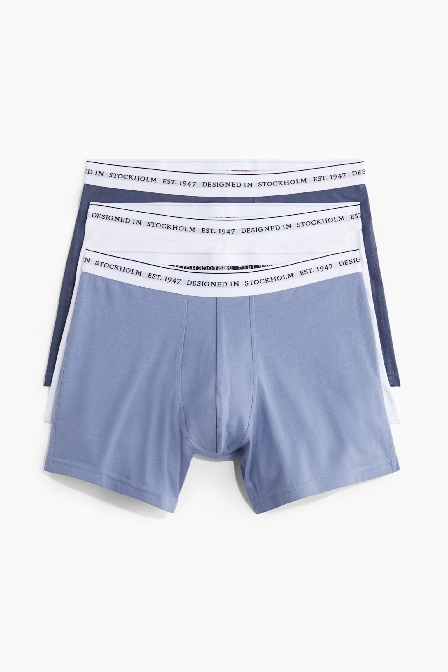 3 Pcs COOLMAX Normal Leg Boxer Shorts