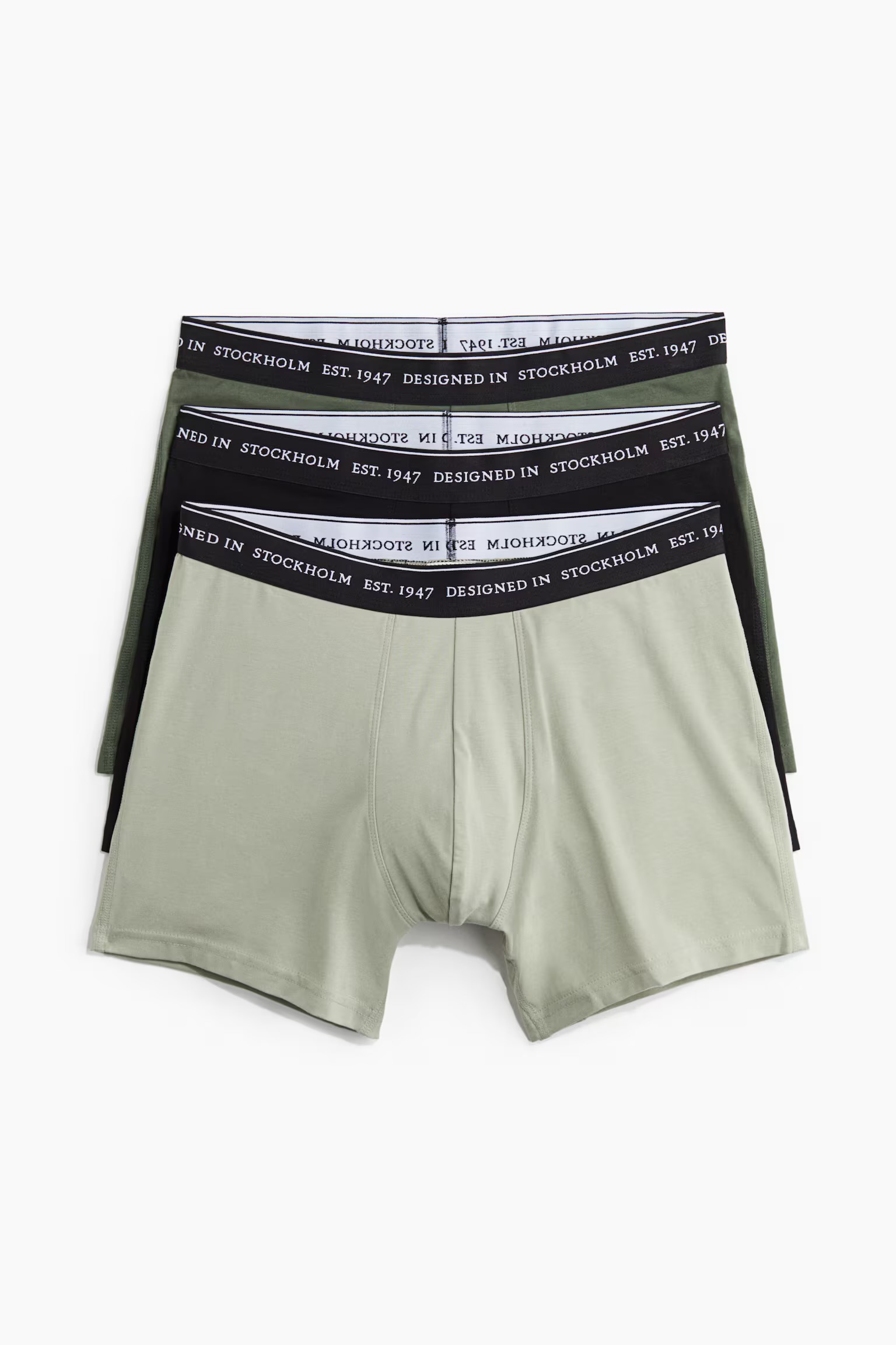 3 Pcs COOLMAX Normal Leg Boxer Shorts