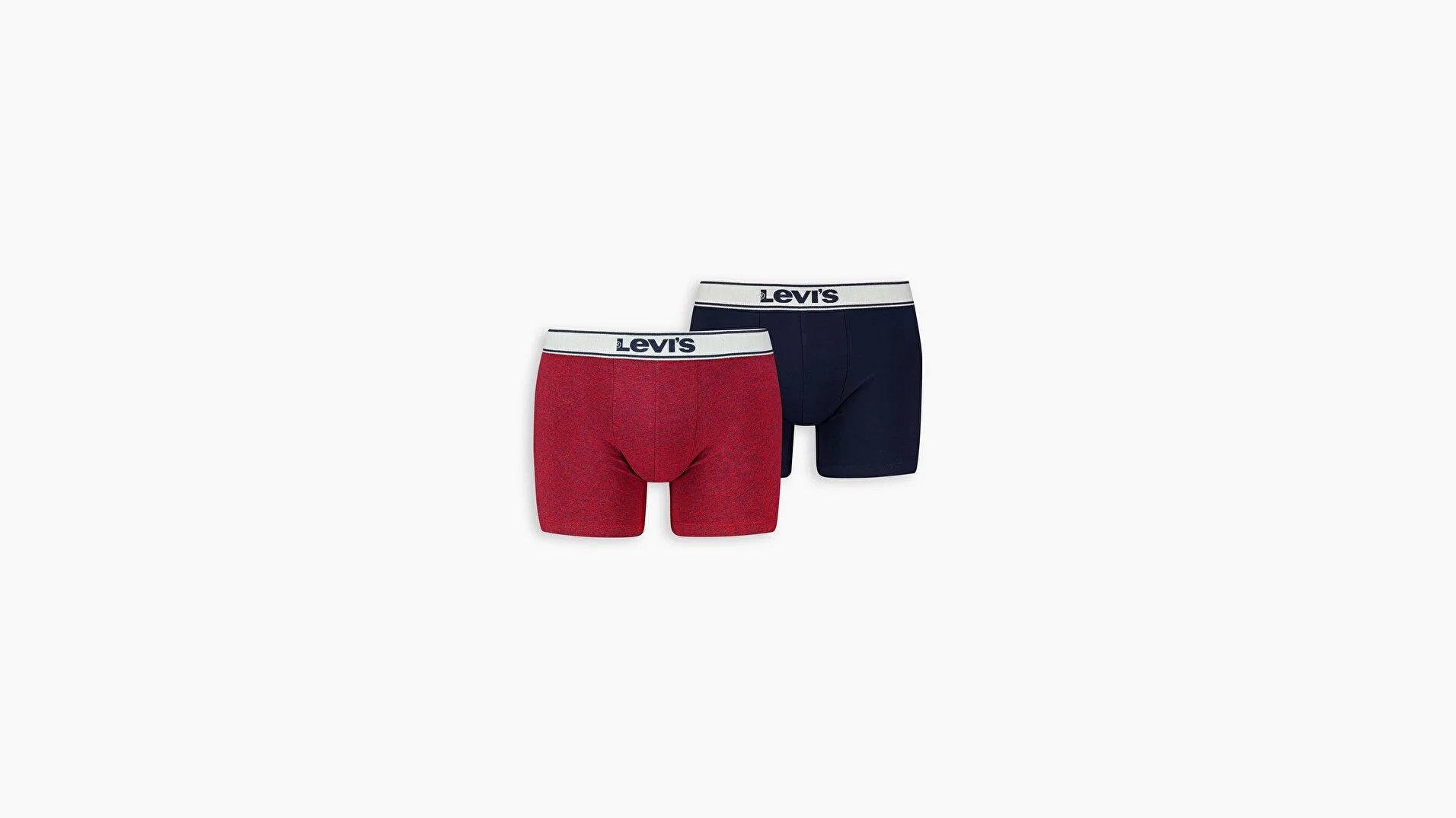 Levi's Vintage Heather Organic Cotton Boxer Brief - 2 Pcs 125047