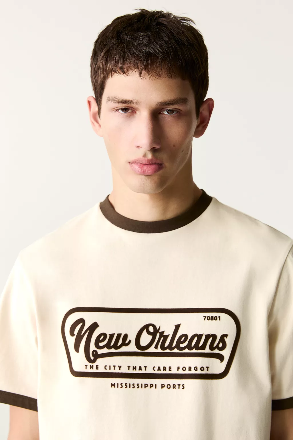  New Orleans ribbed T-shirt 