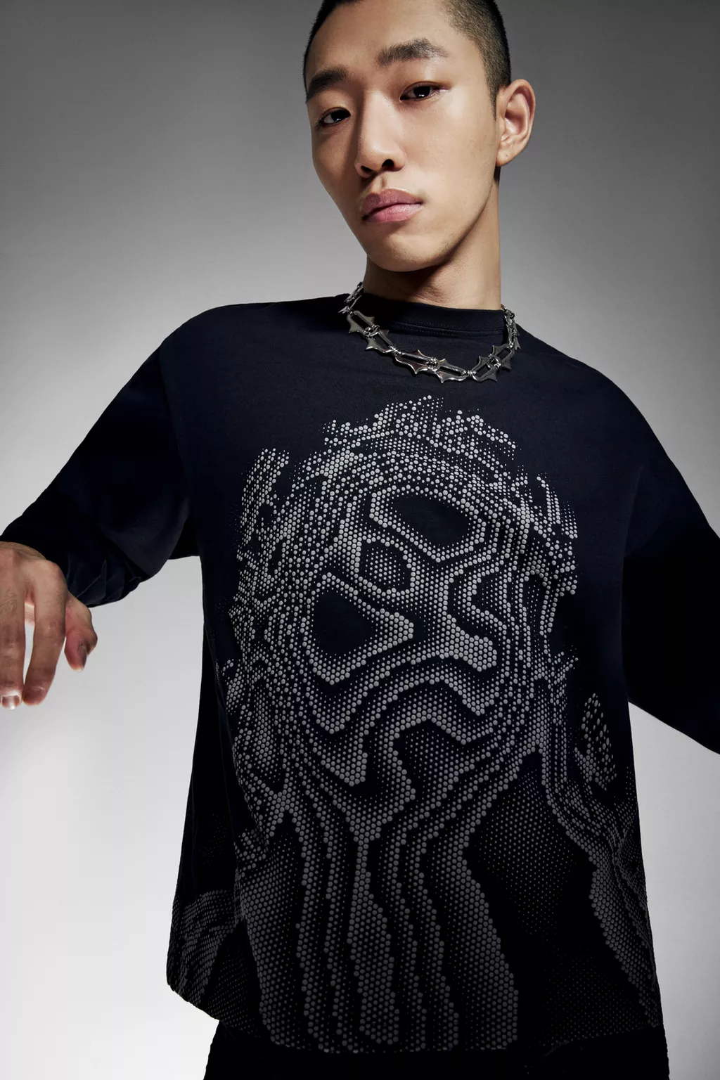  Chet Lo voluminous print T-shirt 