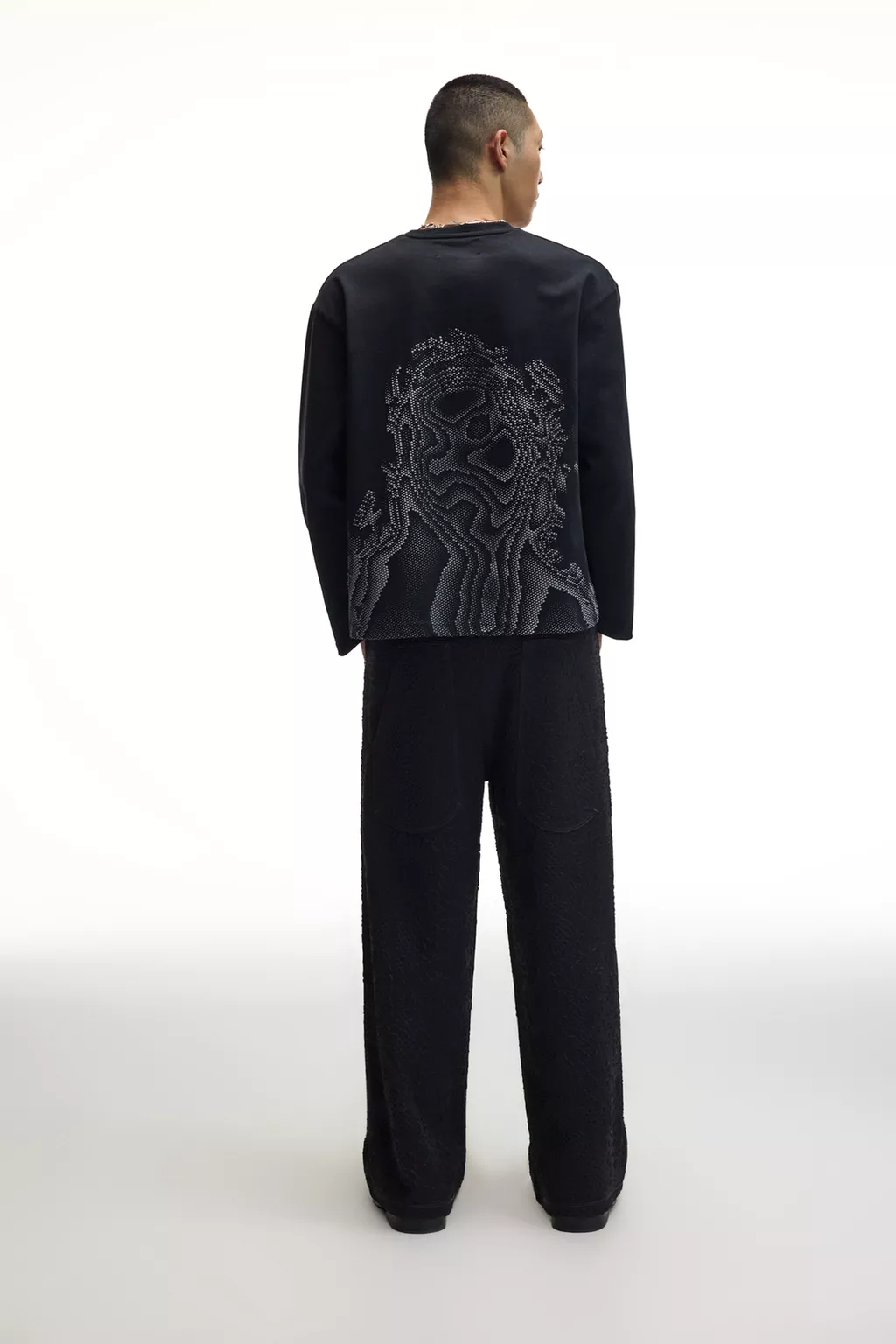  Chet Lo voluminous print T-shirt 