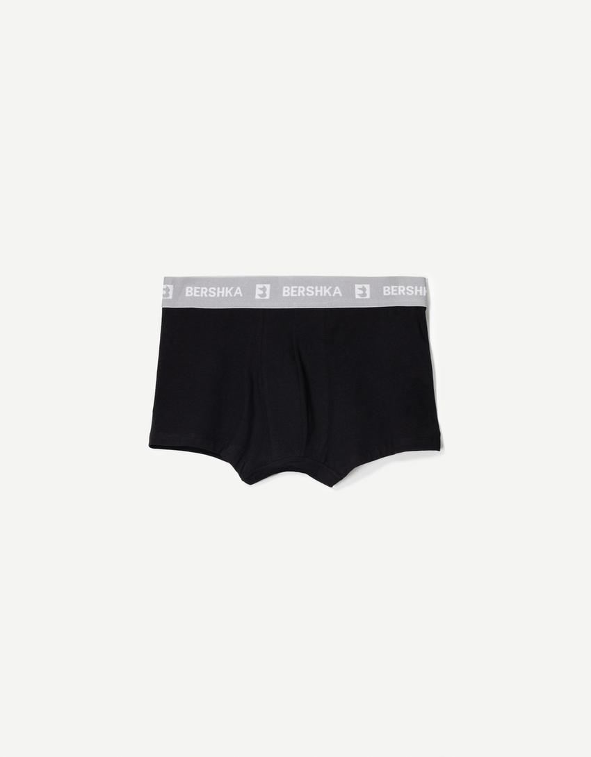  3-pack of boxers with wide printed waistband 