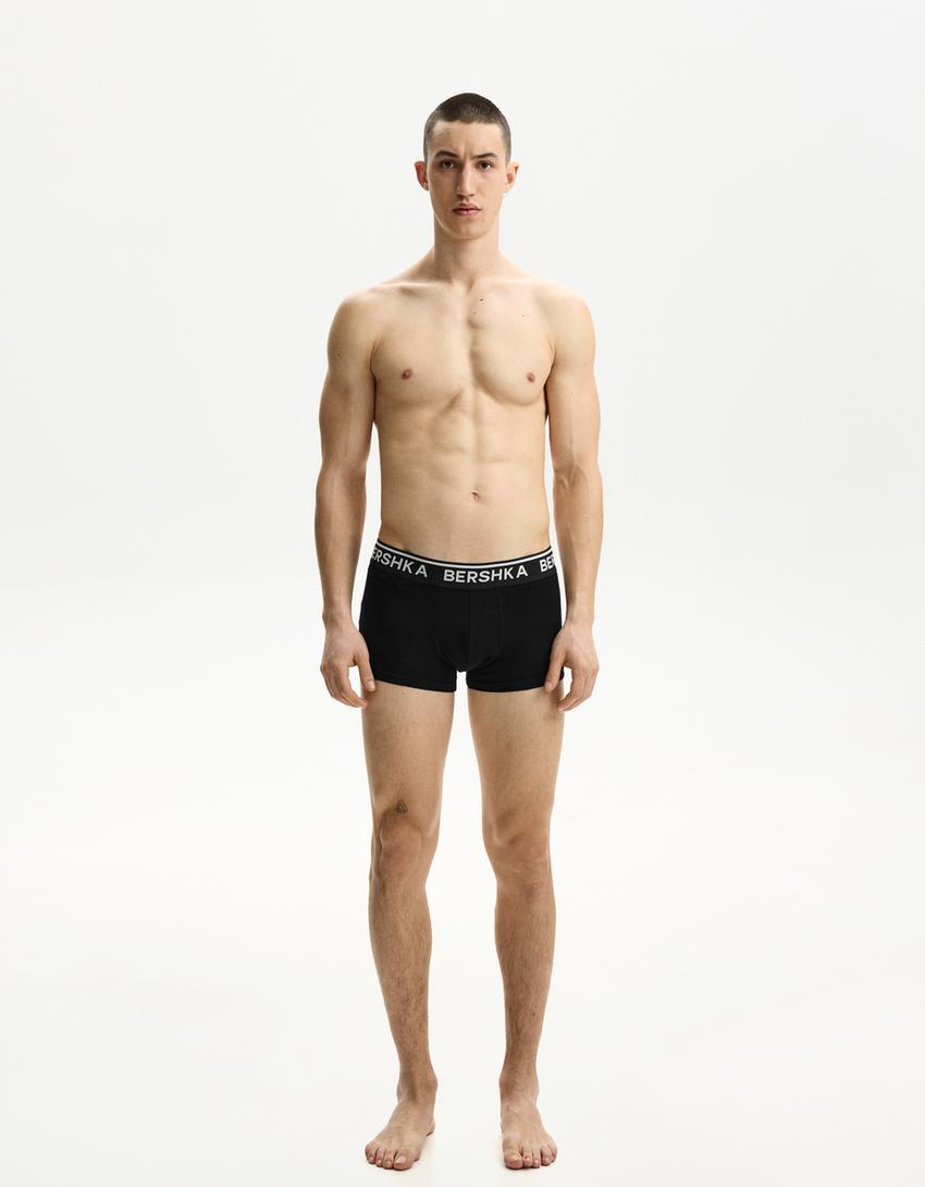 3-pack of boxers with printed waistband 
