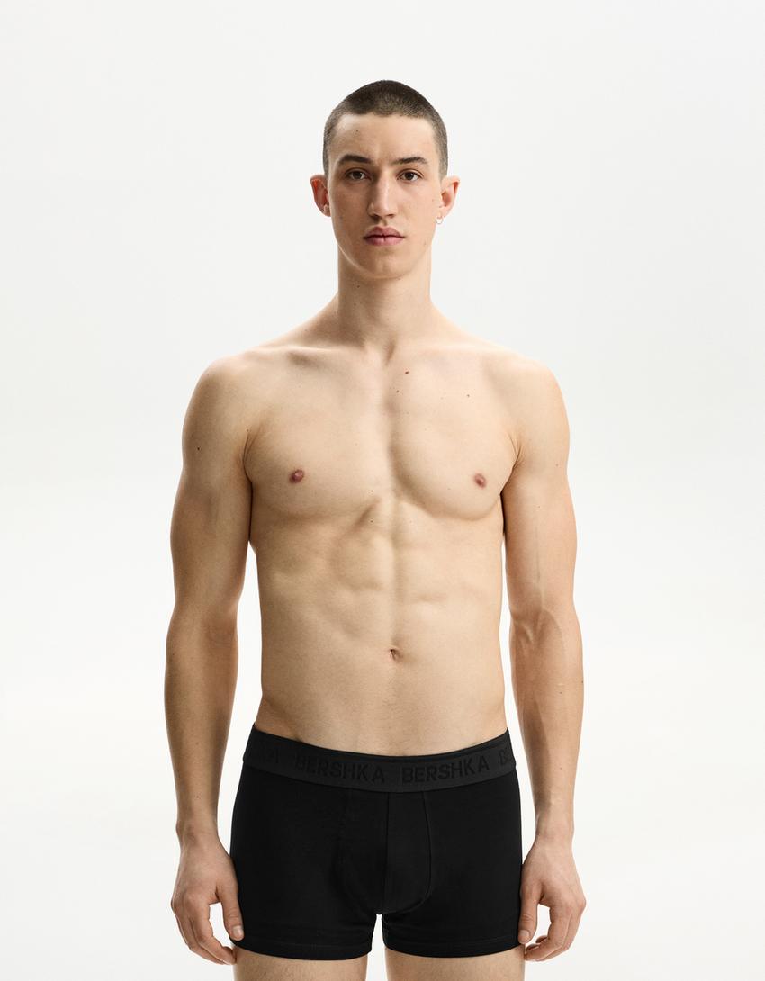 3-pack of boxers with printed waistband 
