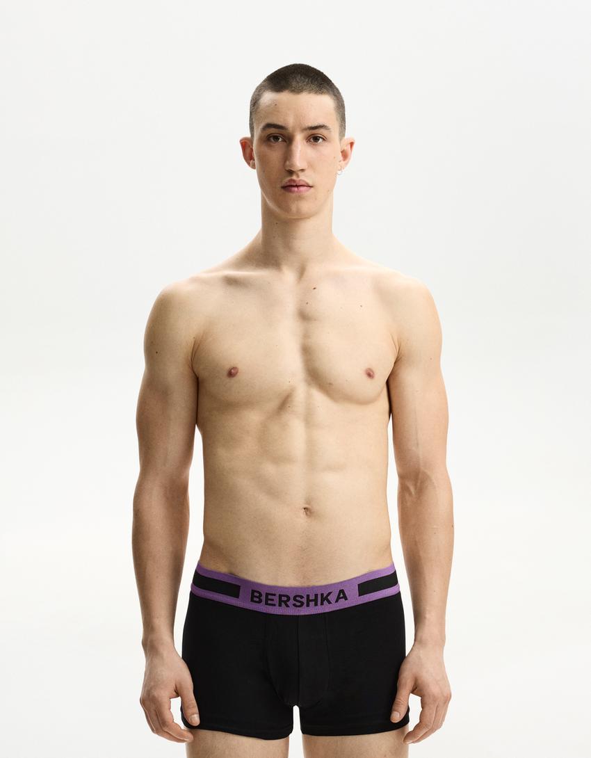 3-pack of boxers with printed waistband 