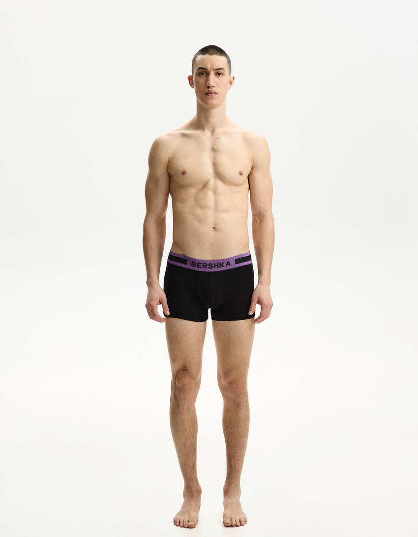 3-pack of boxers with printed waistband 