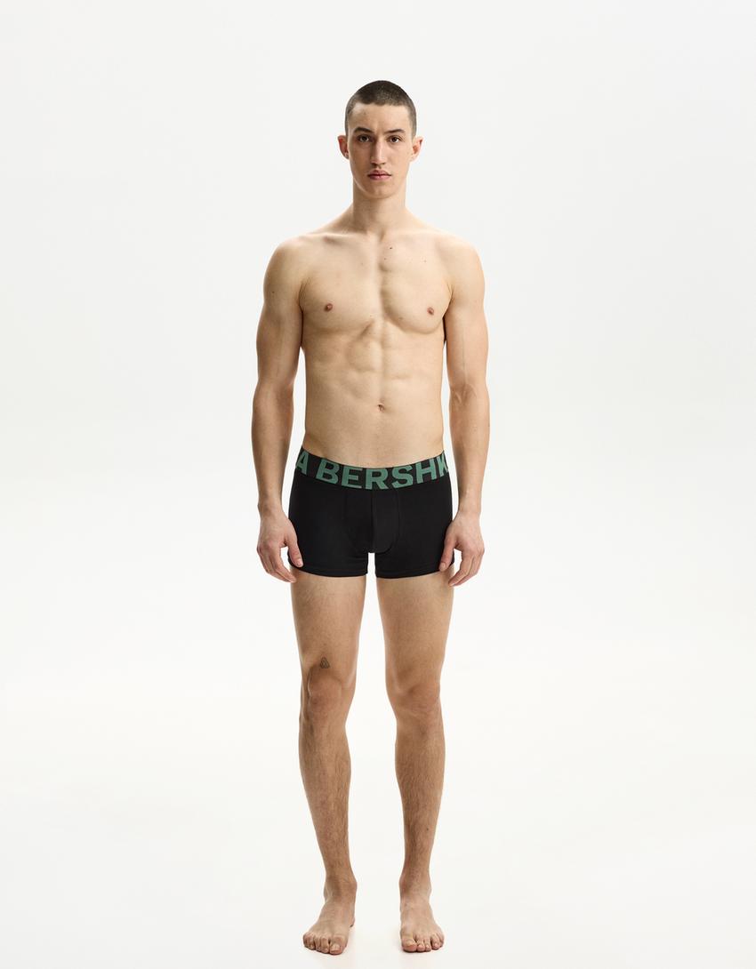 3-pack of boxers with printed waistband 
