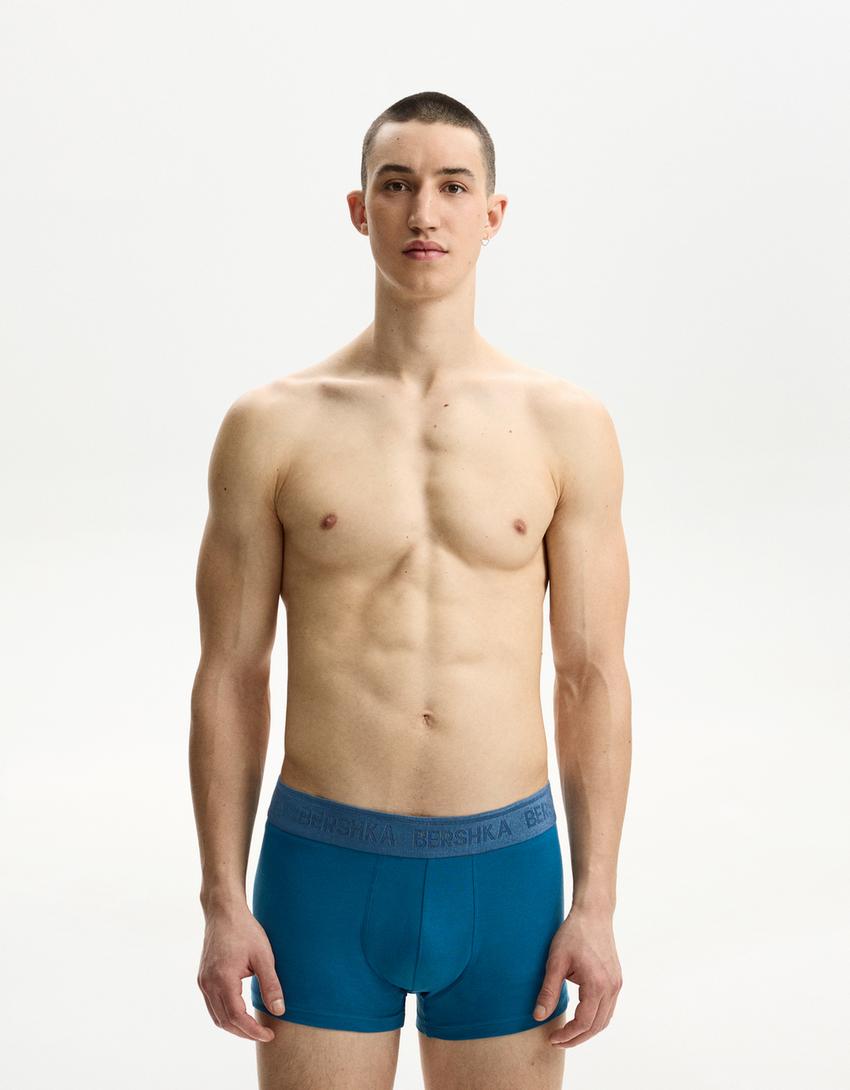 3-pack of boxers with printed waistband 