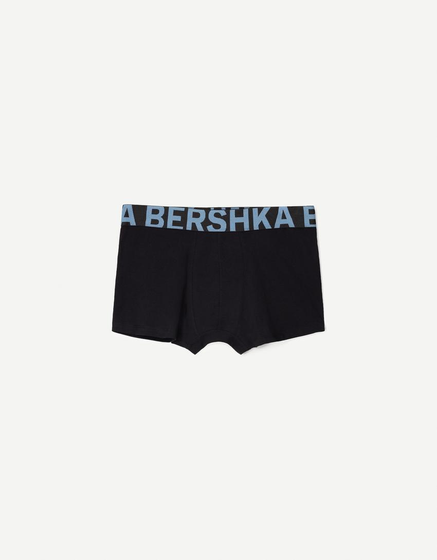 3-pack of boxers with printed waistband 