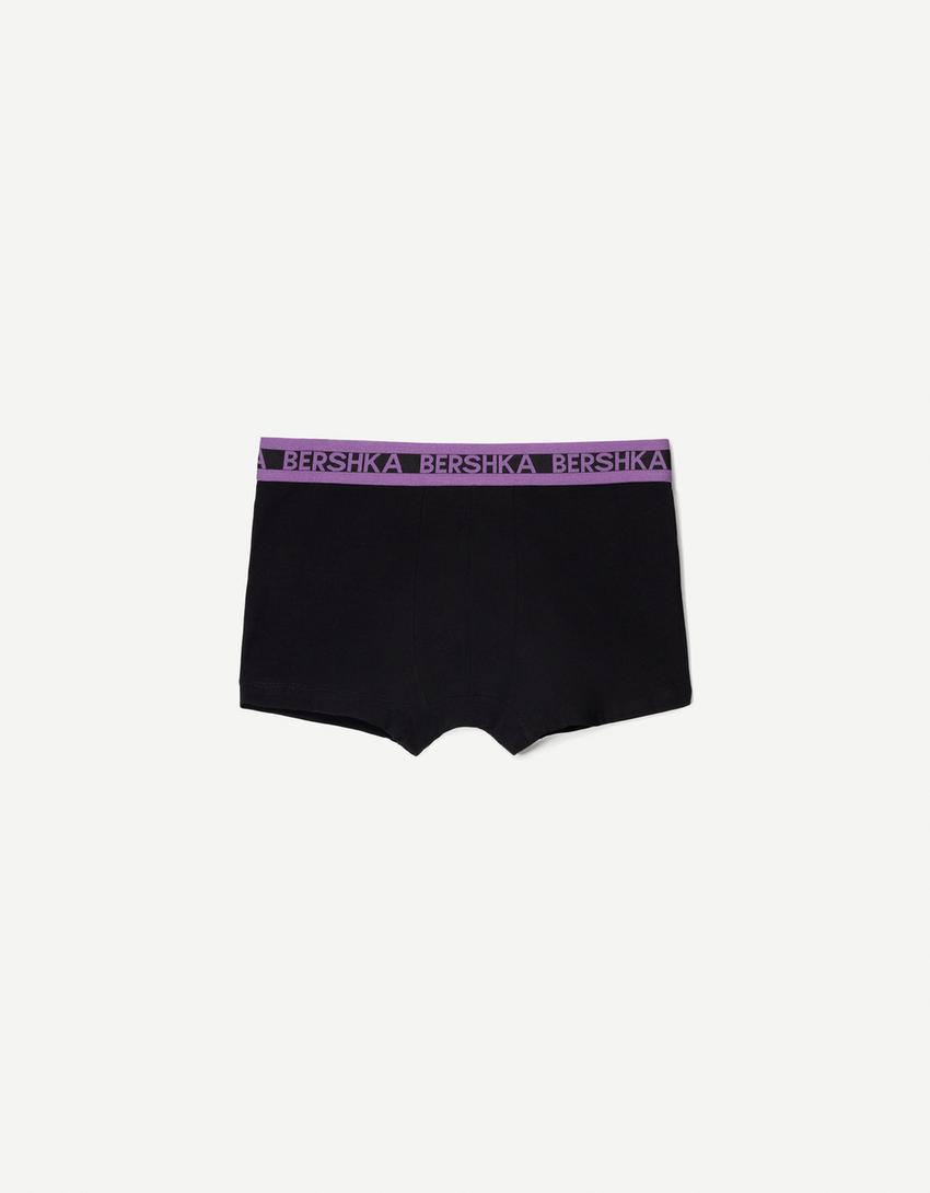 3-pack of boxers with printed waistband 