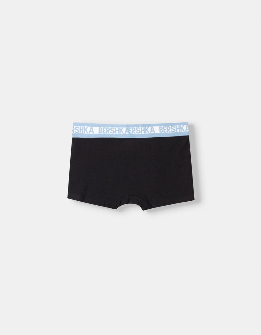 3-pack of boxers with printed waistband 