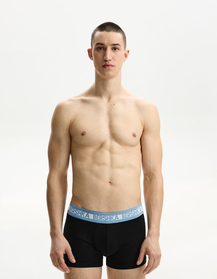 3-pack of boxers with printed waistband 