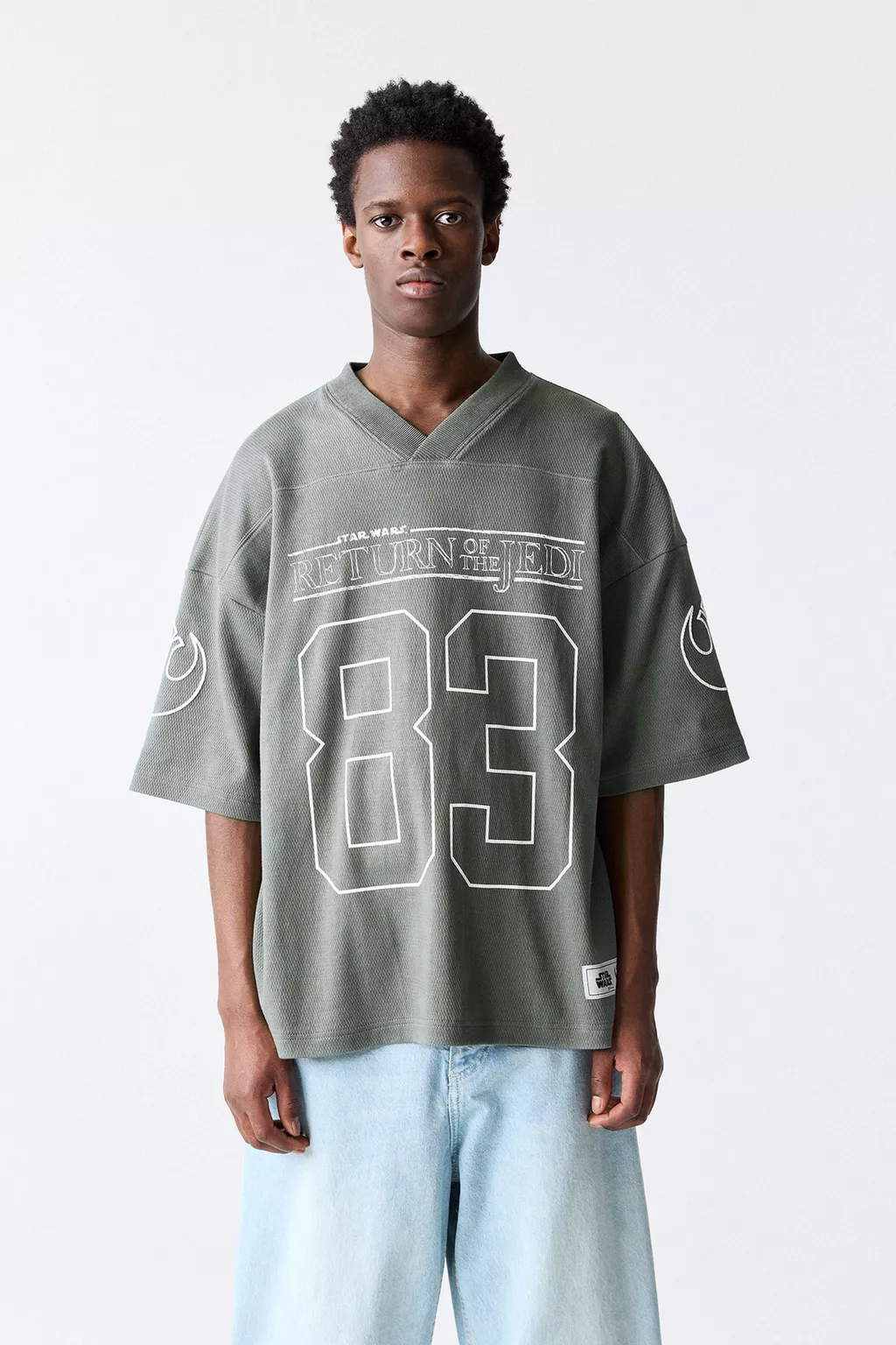  Star Wars mesh fabric T-shirt 