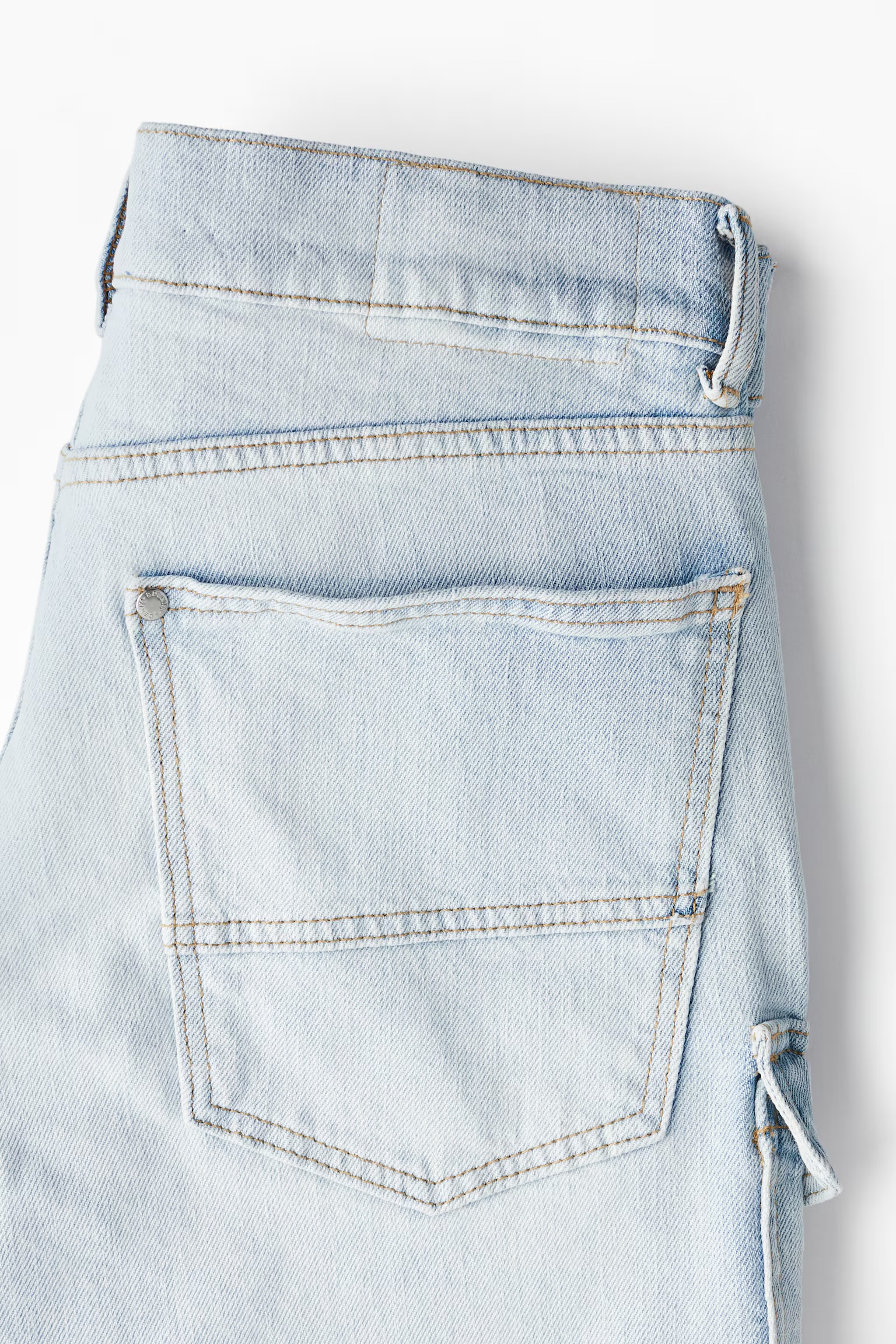 Slim Denim Shipping Shorts