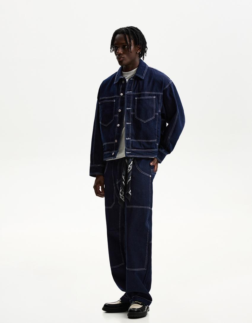  Denim trucker jacket 