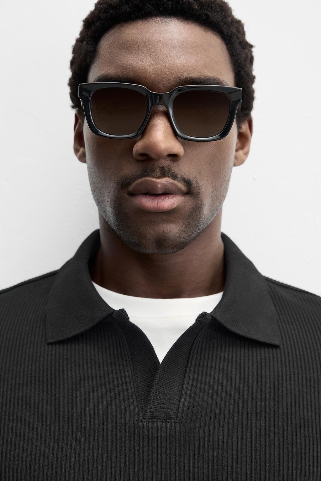 VERTICAL TEXTURED POLO SHIRT