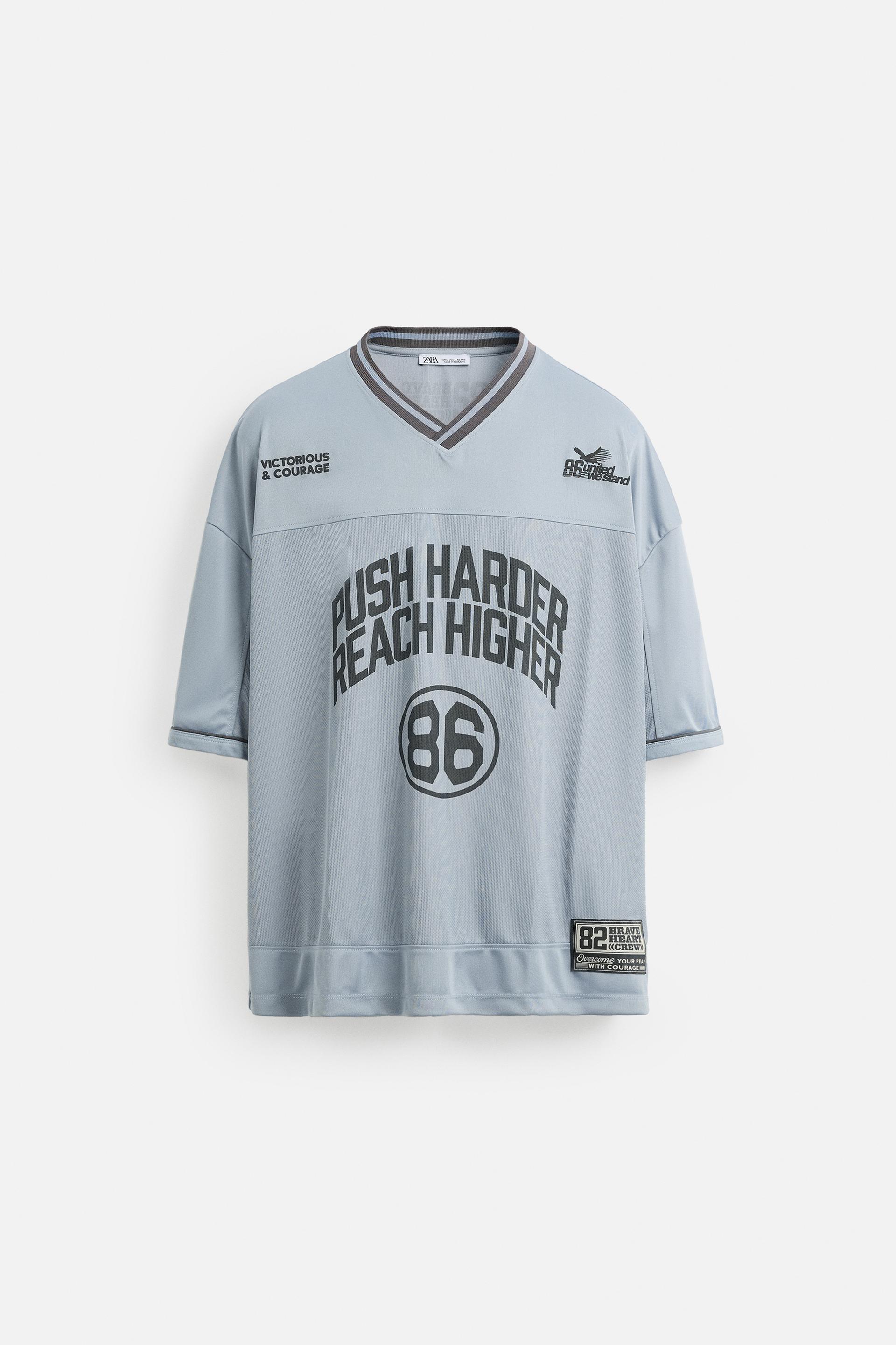 VARSITY TEXTURED T-SHIRT
