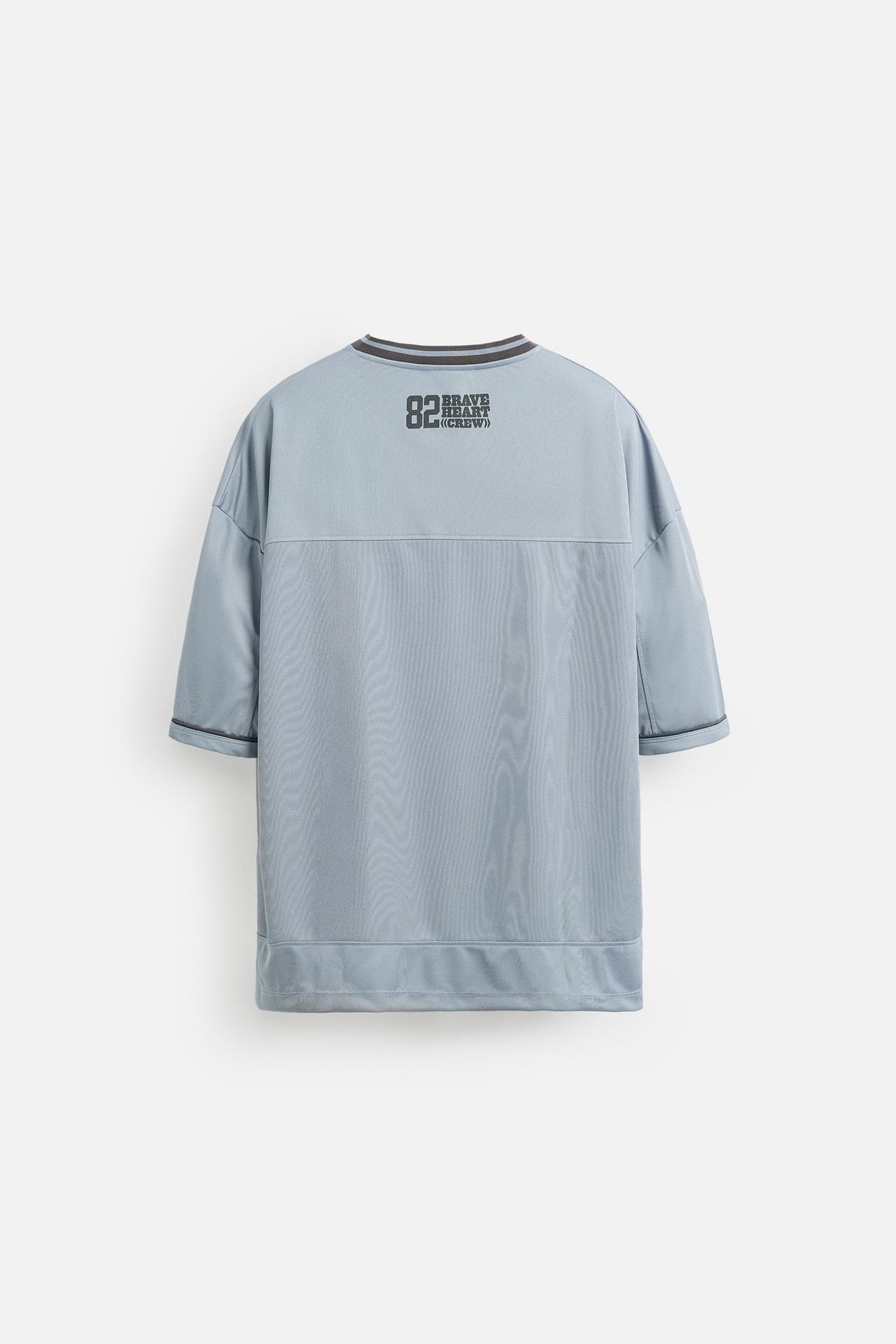 VARSITY TEXTURED T-SHIRT