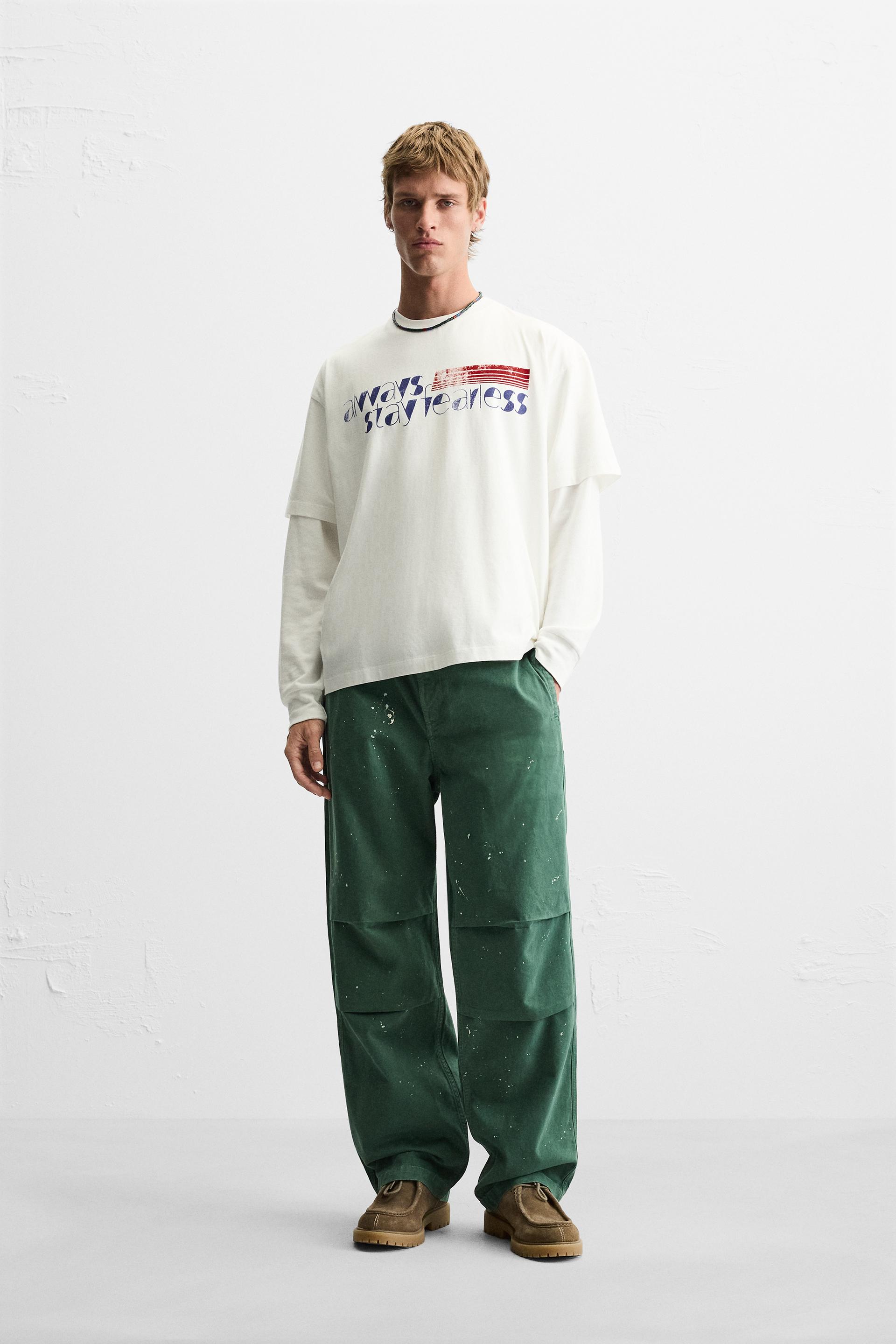 SLOGAN PRINT T-SHIRT