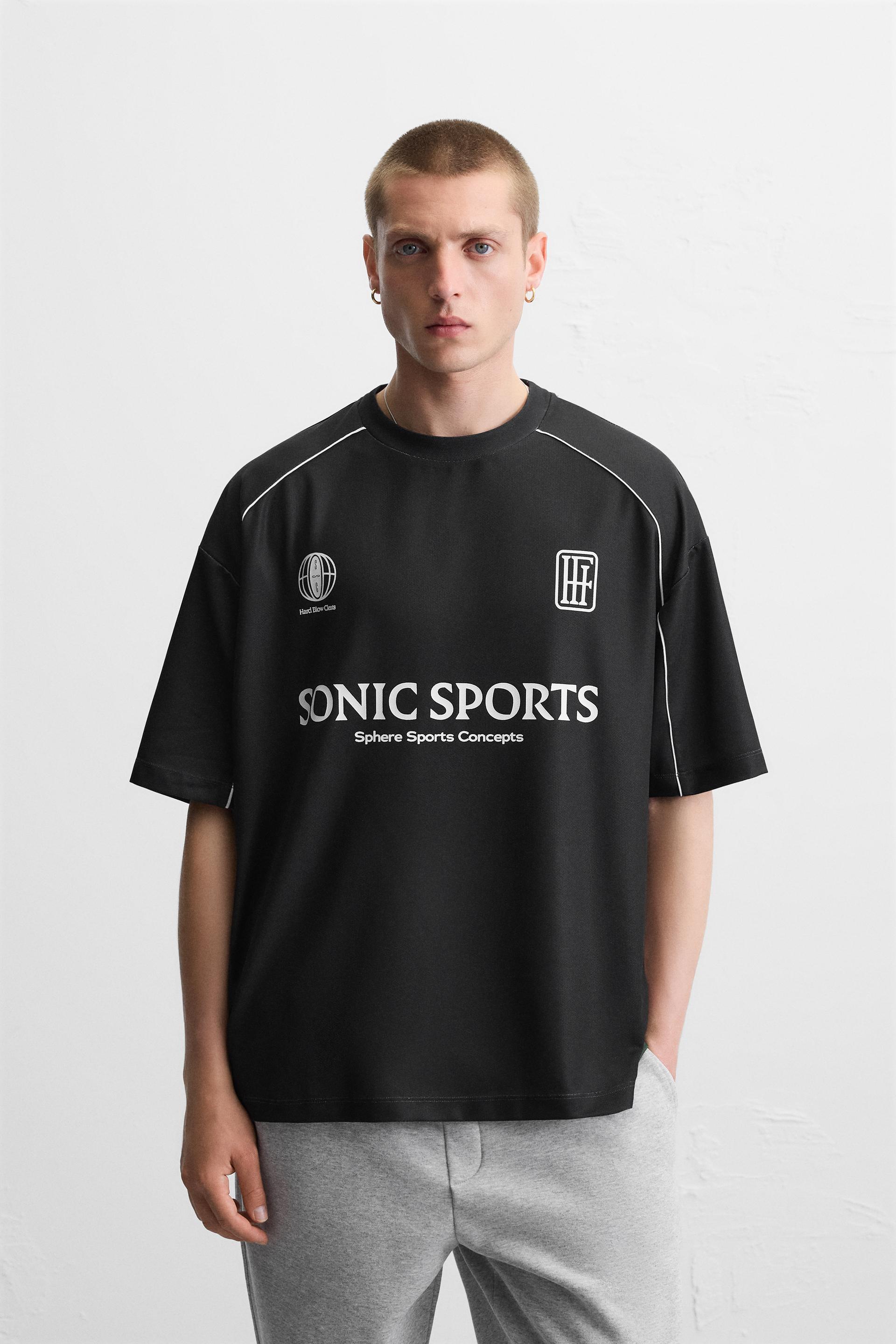 RETRO FOOTBALL TECHNICAL T-SHIRT