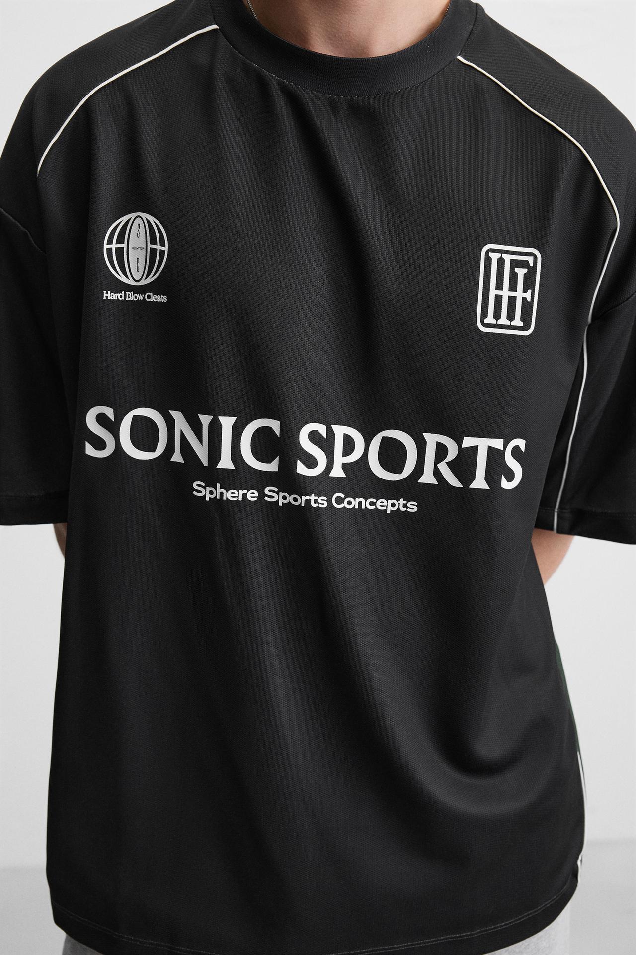 RETRO FOOTBALL TECHNICAL T-SHIRT